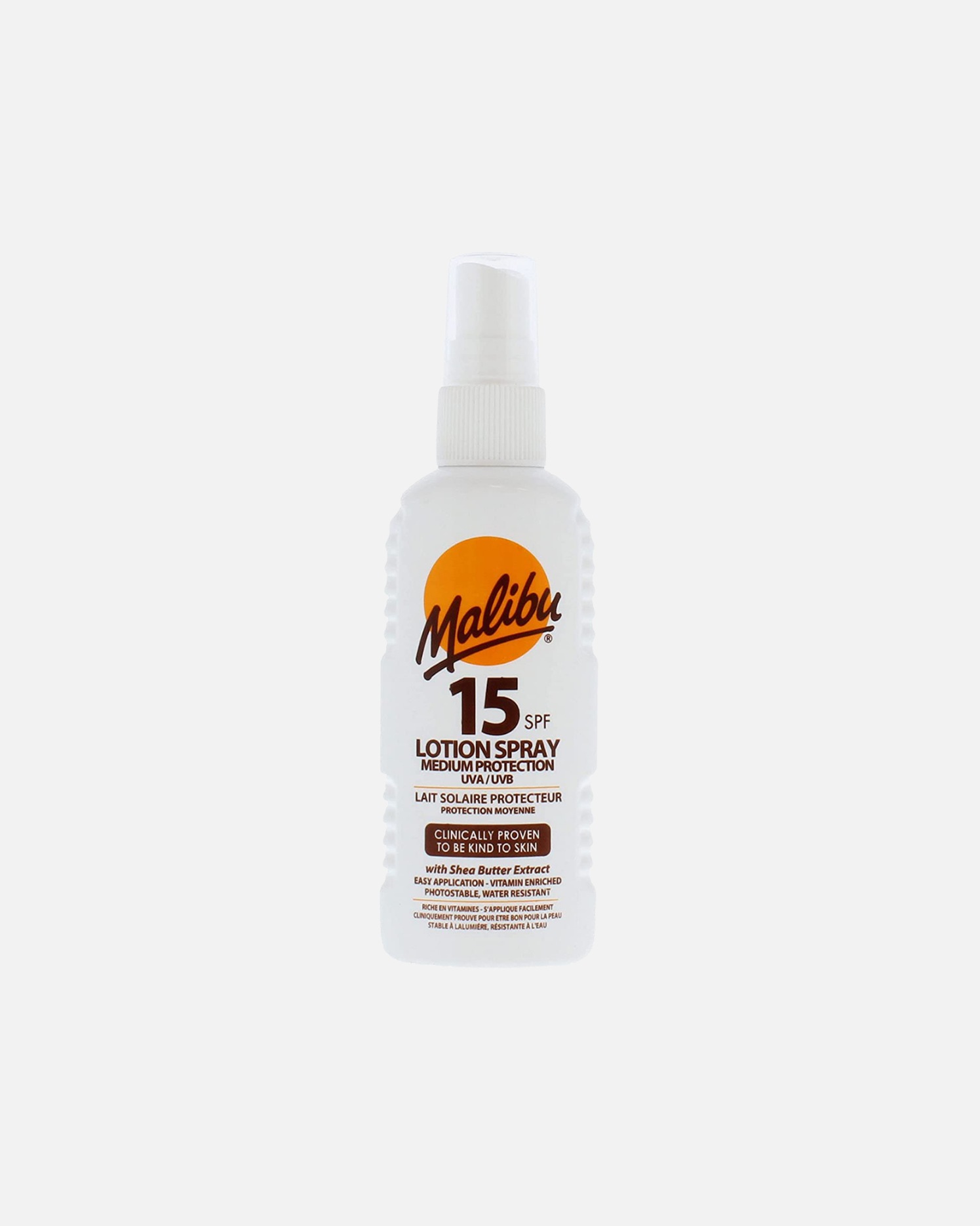 Spray do opalania dla Unisex Lotion Spray balsam przeciwsłoneczny ochronny w sprayu SPF15 100 ml