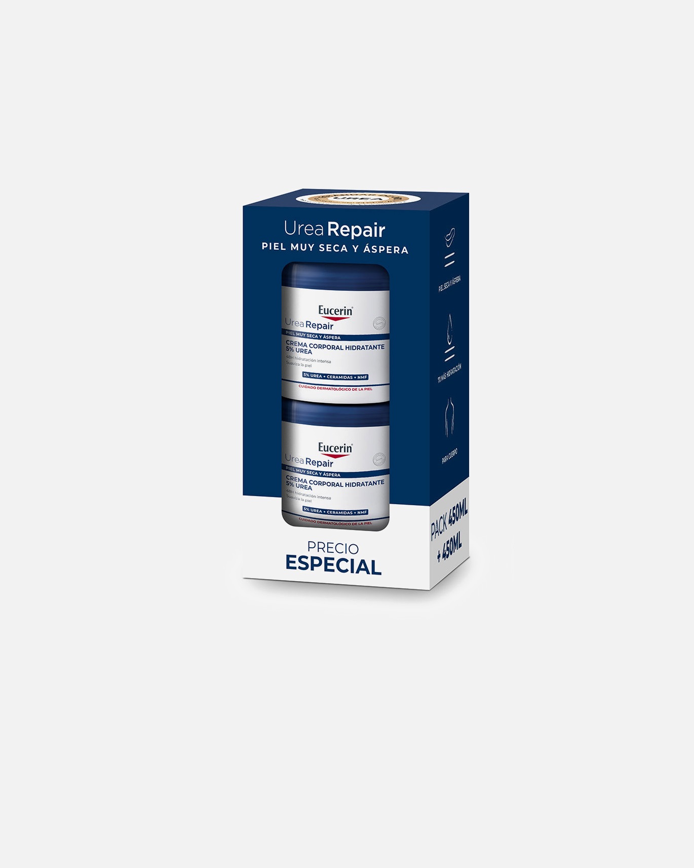 Krem do ciała dla Unisex Eucerin UREAREPAIR nawilżający krem do ciała z 5% mocznikiem 900 ml