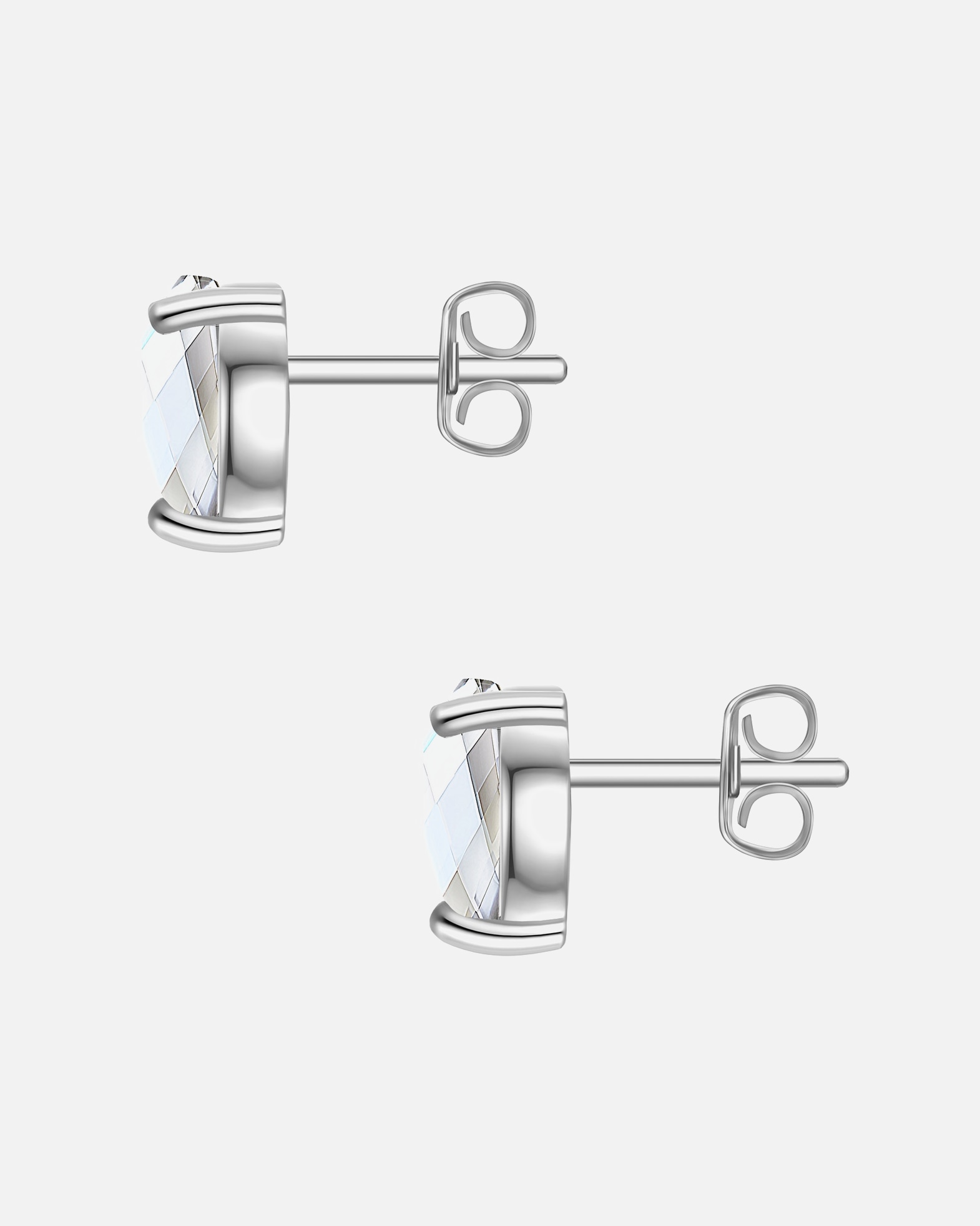 Kolczyki dla Kobieta Rafaela Donata Kolczyki Serce Srebro wysokiej próby Srebrny 8,8 mm