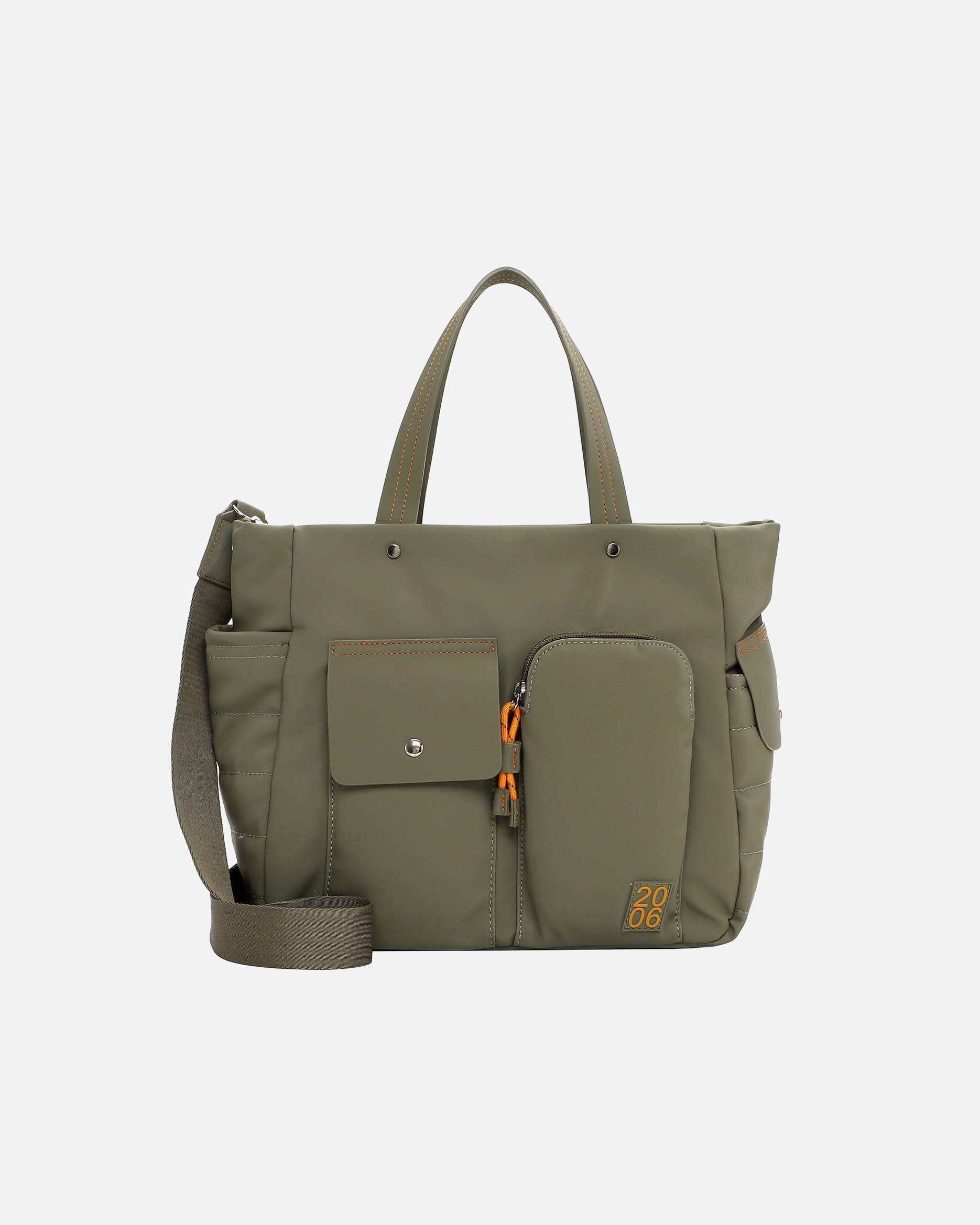 Torba dla Kobieta Emily & Noah Torebka Shopper E&N Joeline Khaki