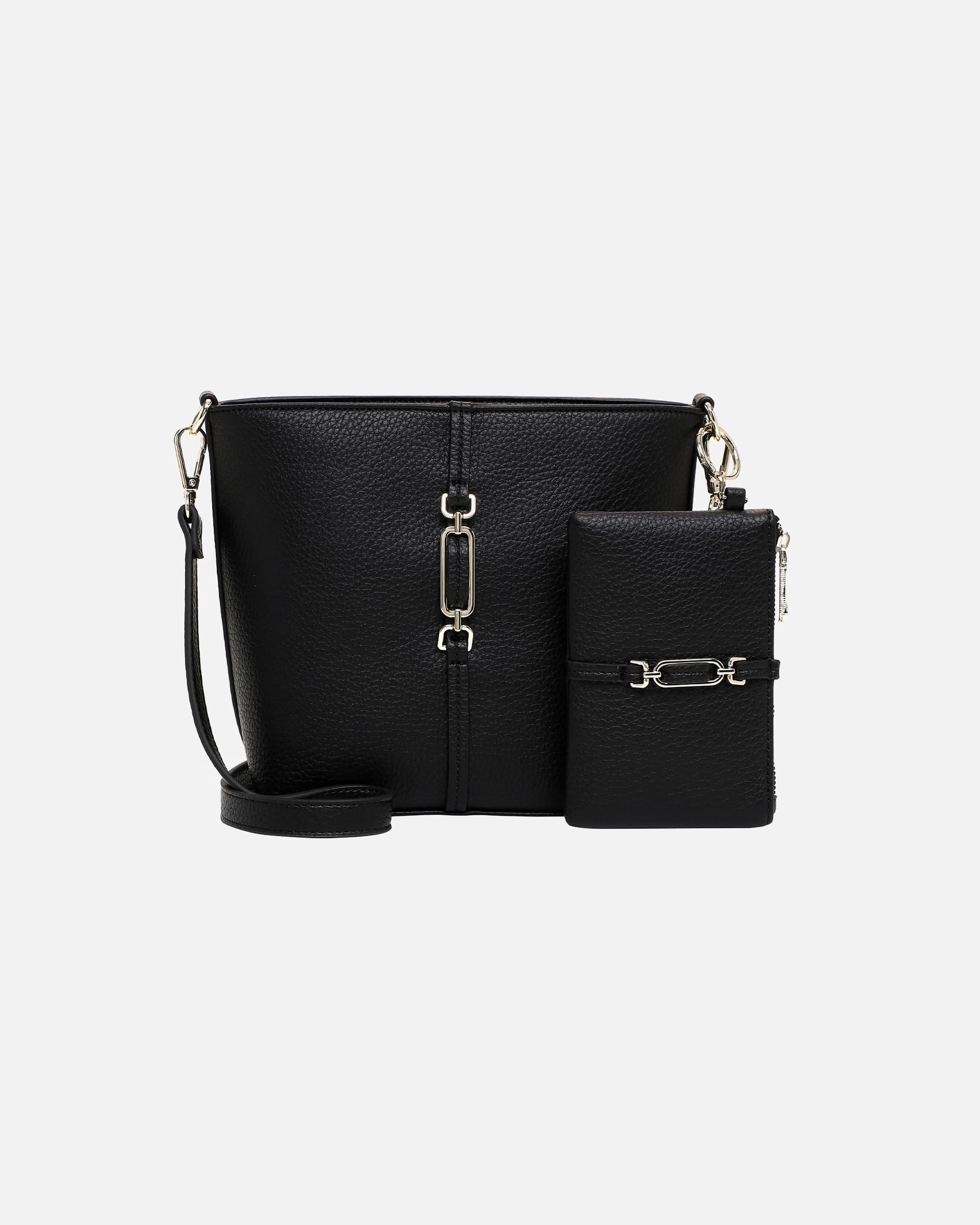 Torba dla Kobieta Emily & Noah Torebka Naramienna E&N Lewe Black