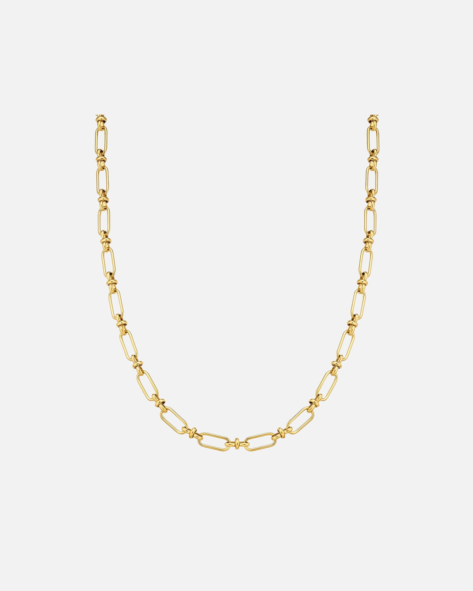 Naszyjnik dla Mężczyzna True Rebels Naszyjnik ze stali nierdzewnej w zlocie zóltym 50 cm