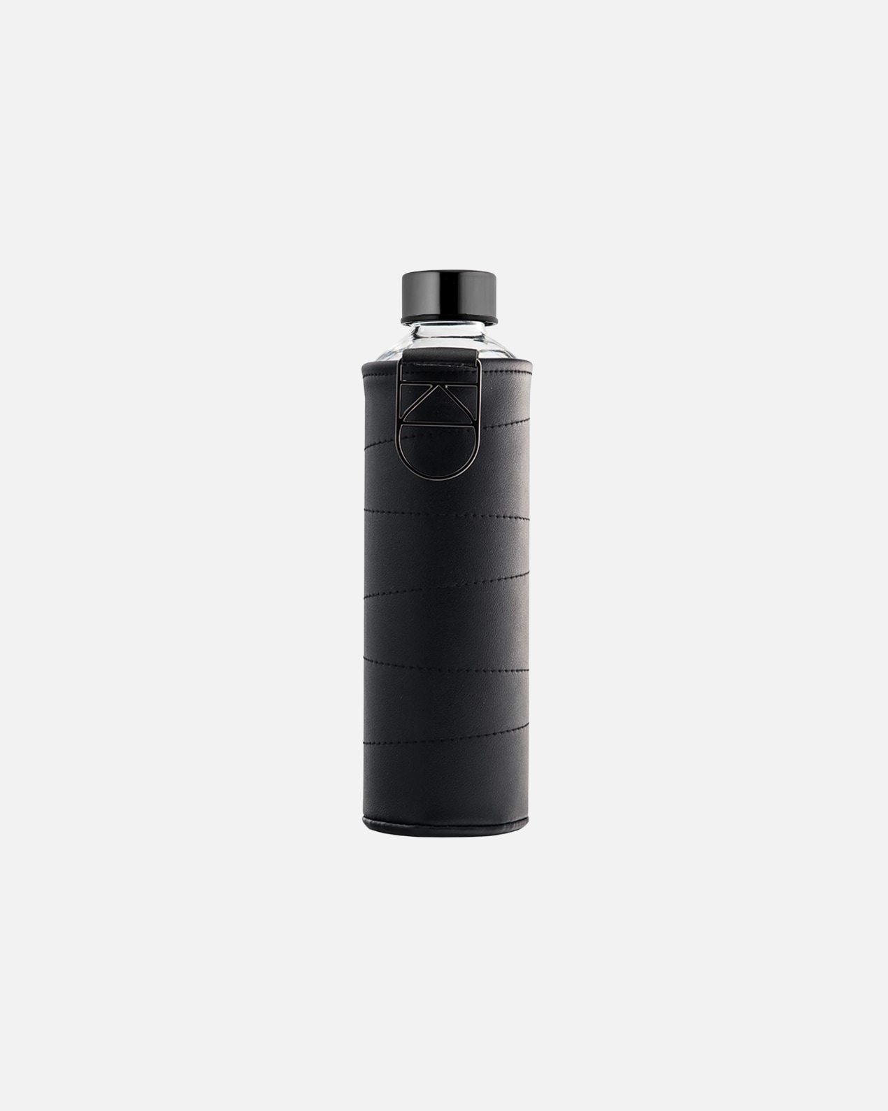 Bidon dla Unisex EQUA Szklana butelka Mismatch, 750 ml Graphite