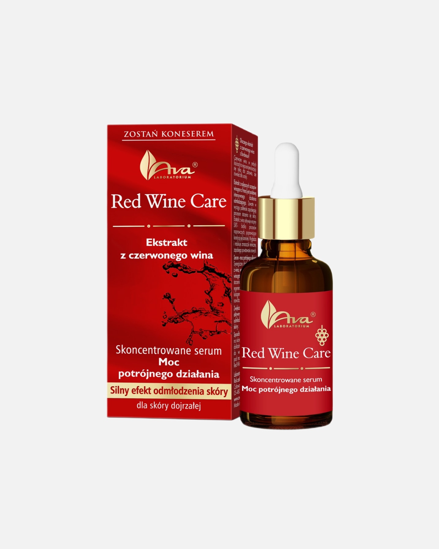 Emulsja do twarzy dla Kobieta Ava laboratorium Red Wine Care 30 ml