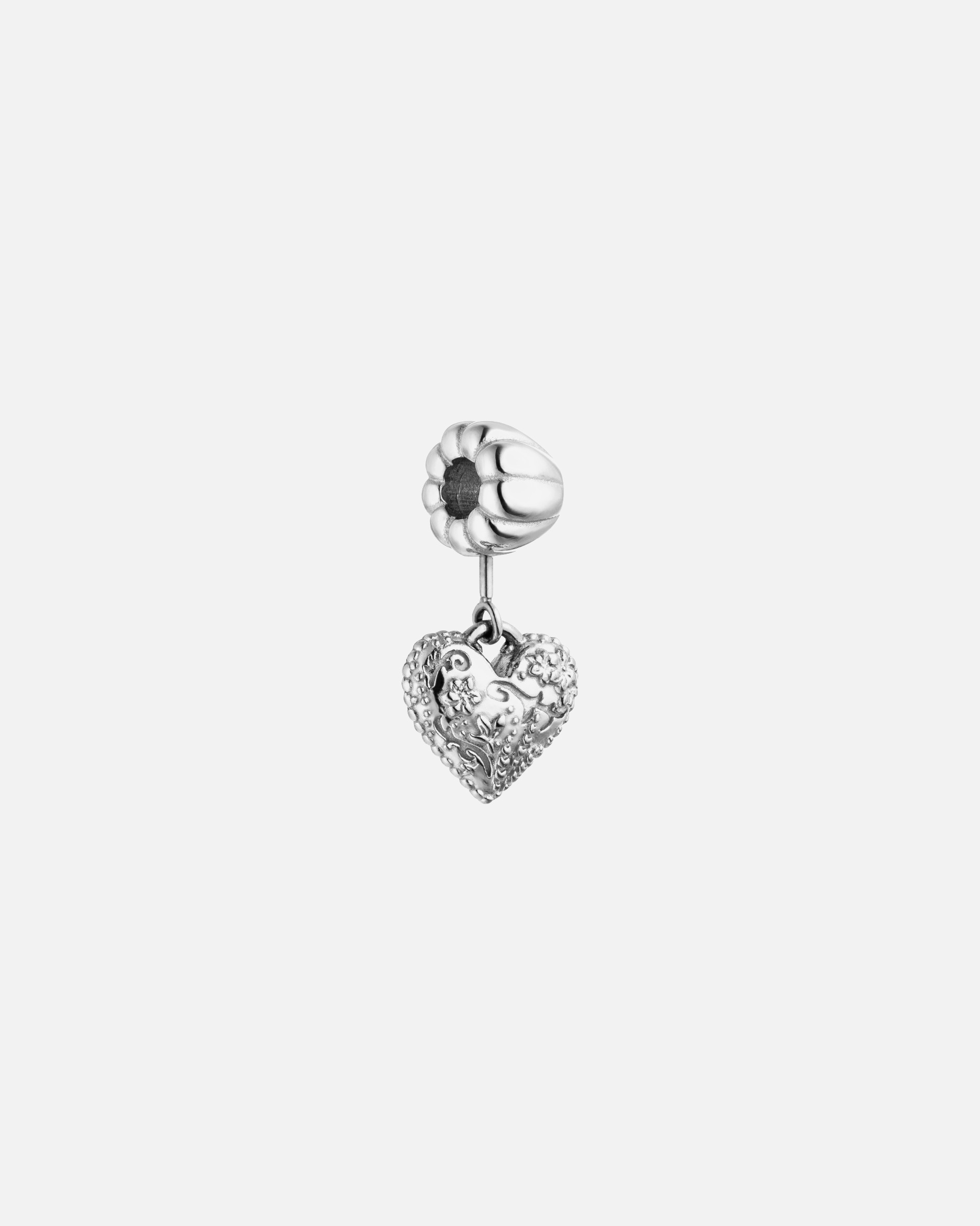 Zawieszka dla Unisex Purelei Purelei Zawieszka LEI Vintage Heart Srebrny