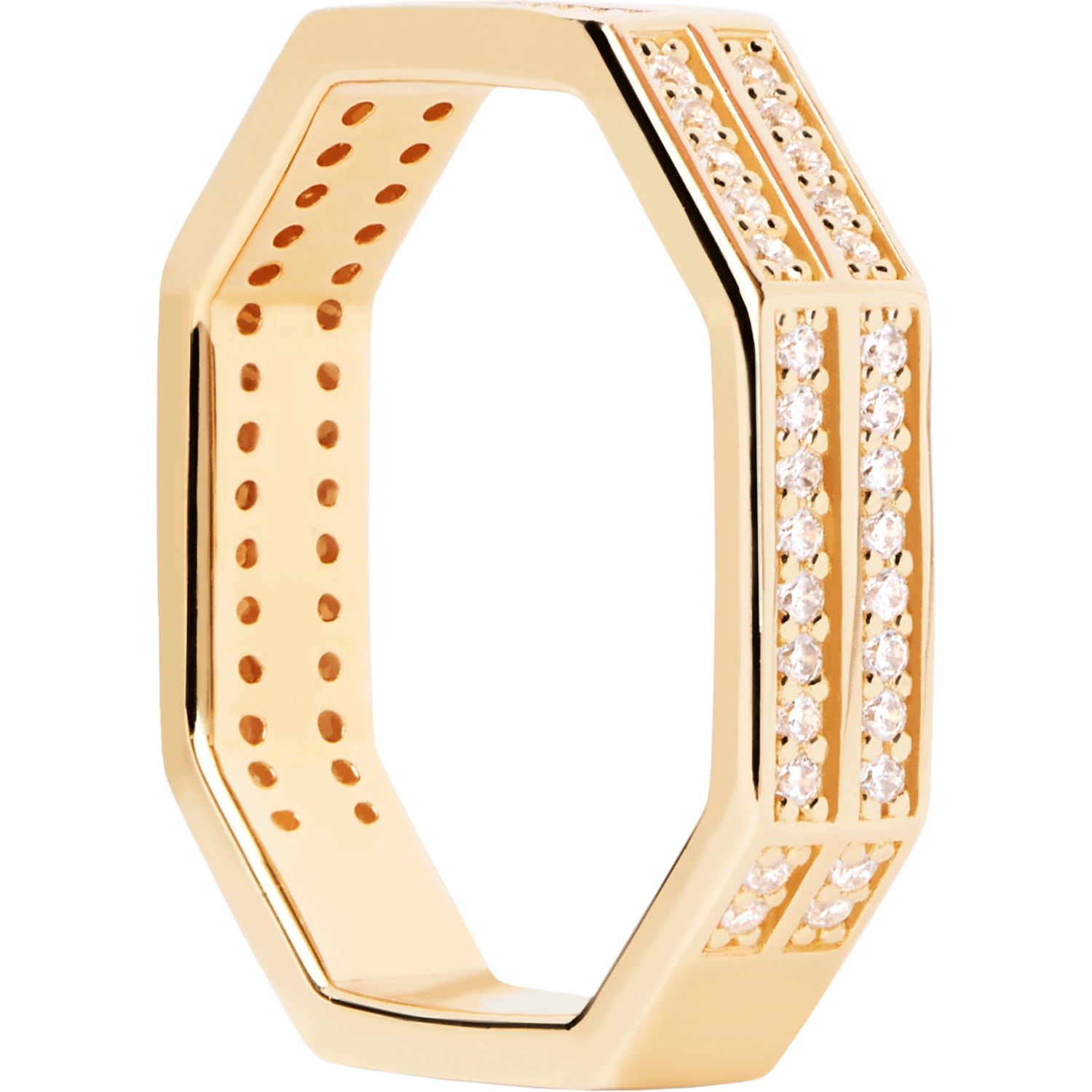 P D Paola The New Essentials damen Ring 750 Vergoldung AN01-A06-16