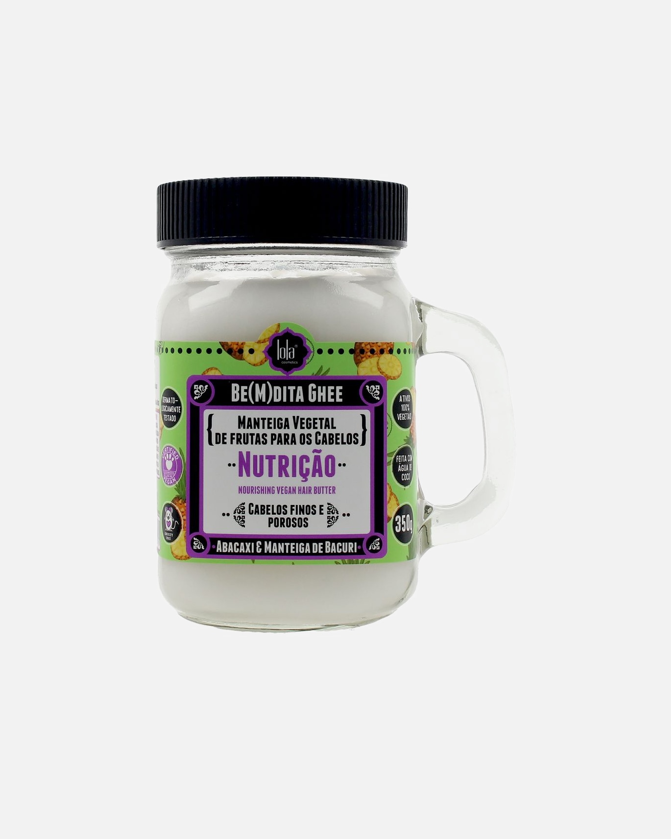 Maska do włosów dla Kobieta Lola Cosmetics BE(M)DITA GHEE odżywcza maska z ananasem i bacuri 350 gr