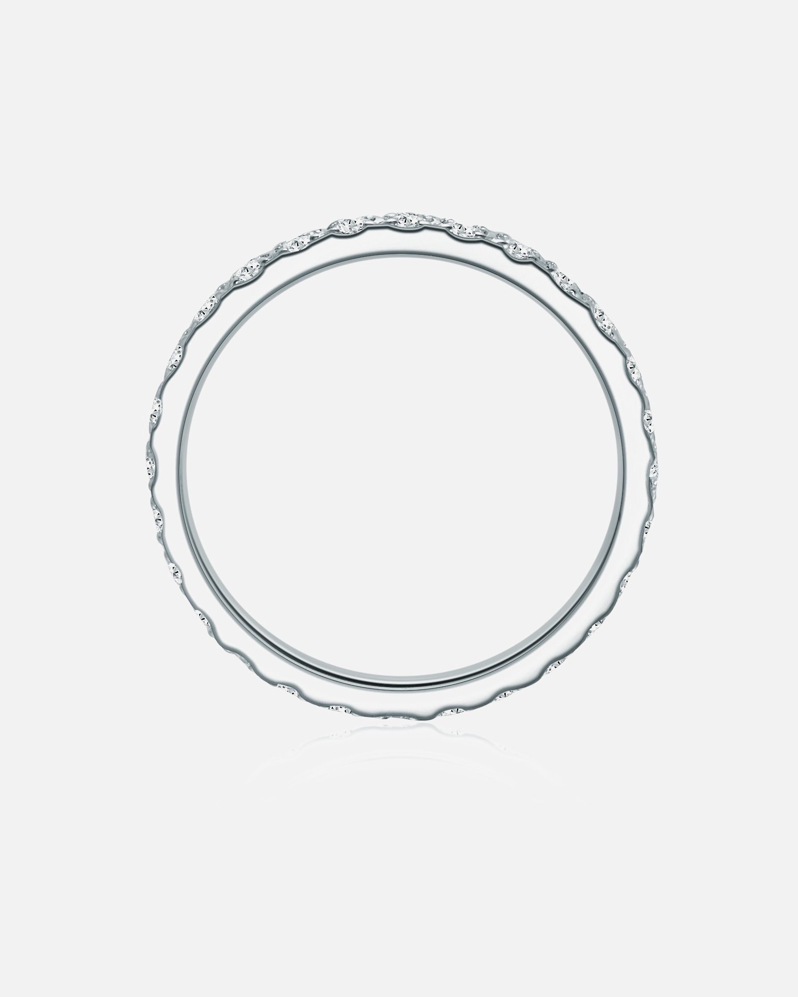 Pierścionek dla Kobieta Trilani Pierścionek z Srebro wysokiej próby w Srebrny 48