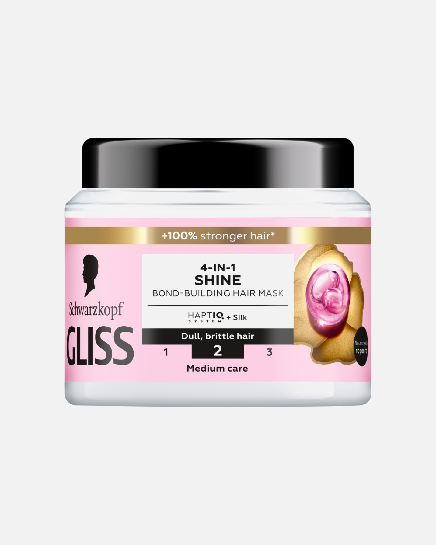 Maska do włosów dla Kobieta Gliss Default Brand Line Liquid Silk 400 ml