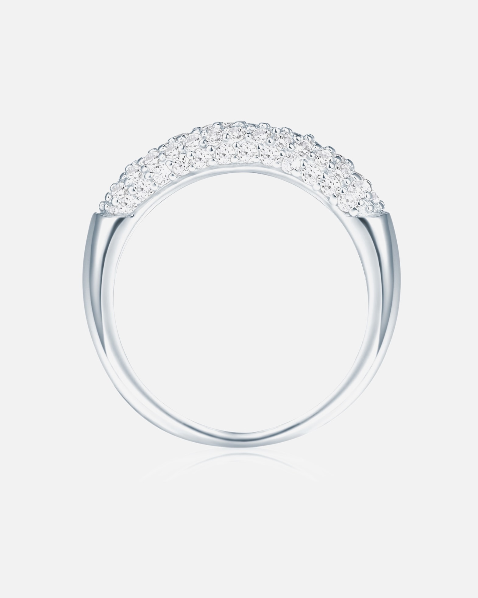 Pierścionek dla Kobieta Rafaela Donata Srebrny pierścionek srebro wysokiej próby Cyrkonia srebrny 60