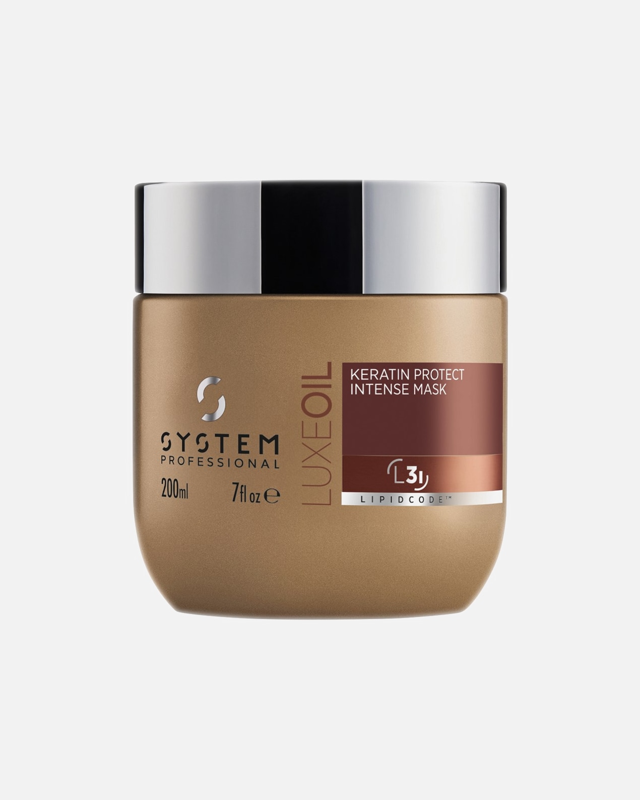 Kuracja do włosów dla Kobieta System Professional Lipid Code Maska keratynowa z olejem 200 ml