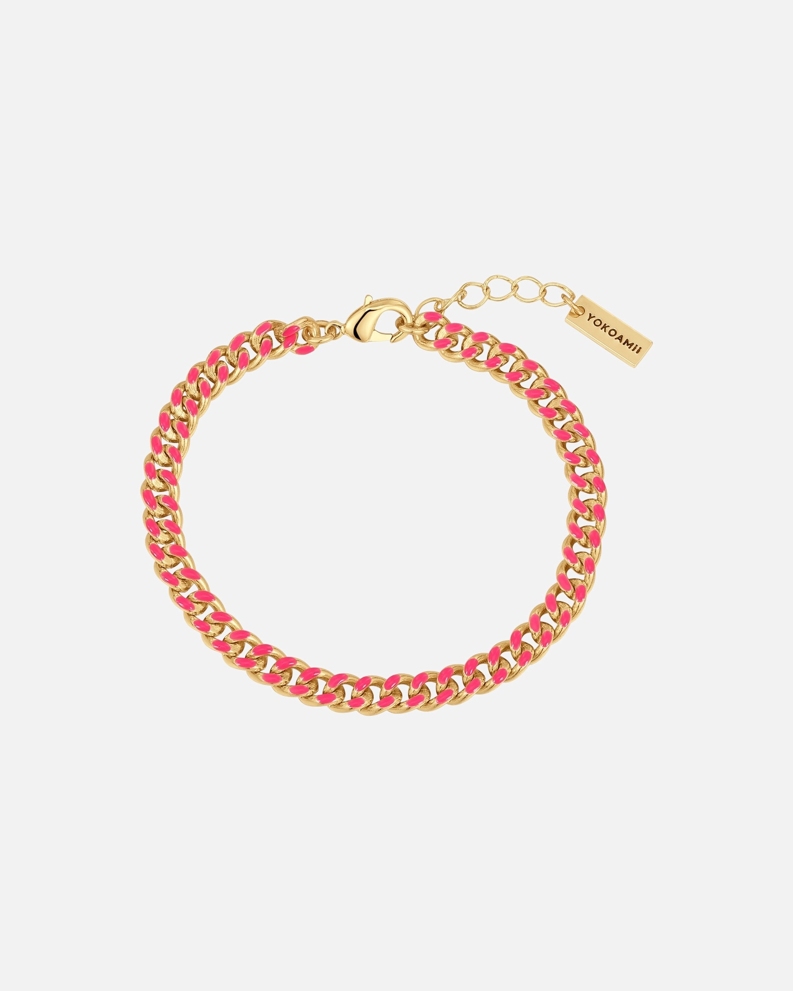 Bransoletka dla Kobieta Bransoletka Mosiadz Żółte złoto 17,0 cm Basislänge + 3,0 cm Verlängerung