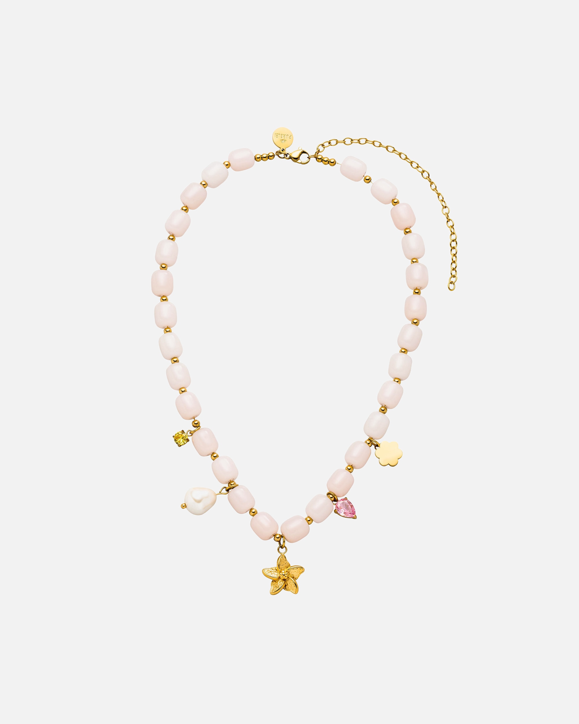 Naszyjnik dla Kobieta Purelei Naszyjnik Spring Złoto