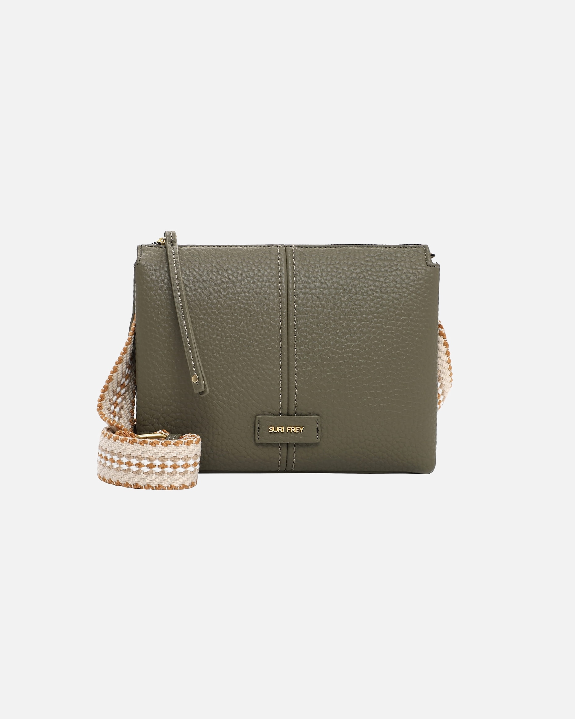 Torba na ramię dla Kobieta SURI FREY Torebka Naramienna SFY Gray Khaki