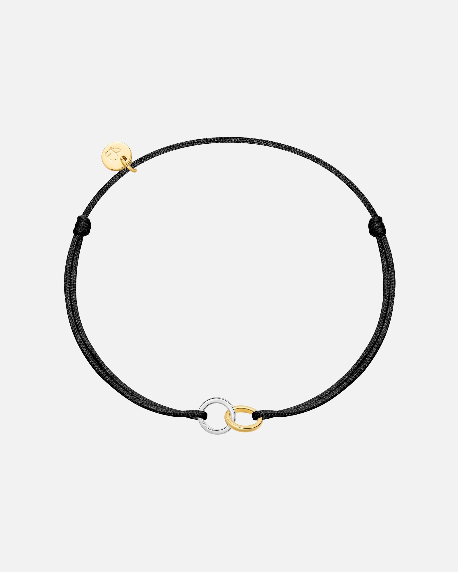 Bransoletka dla Kobieta Glanzstücke München Bransoletka z srebra próby w srebrze/zlocie zóltym 15,0 - 22,0 cm, flexibel einstellbar