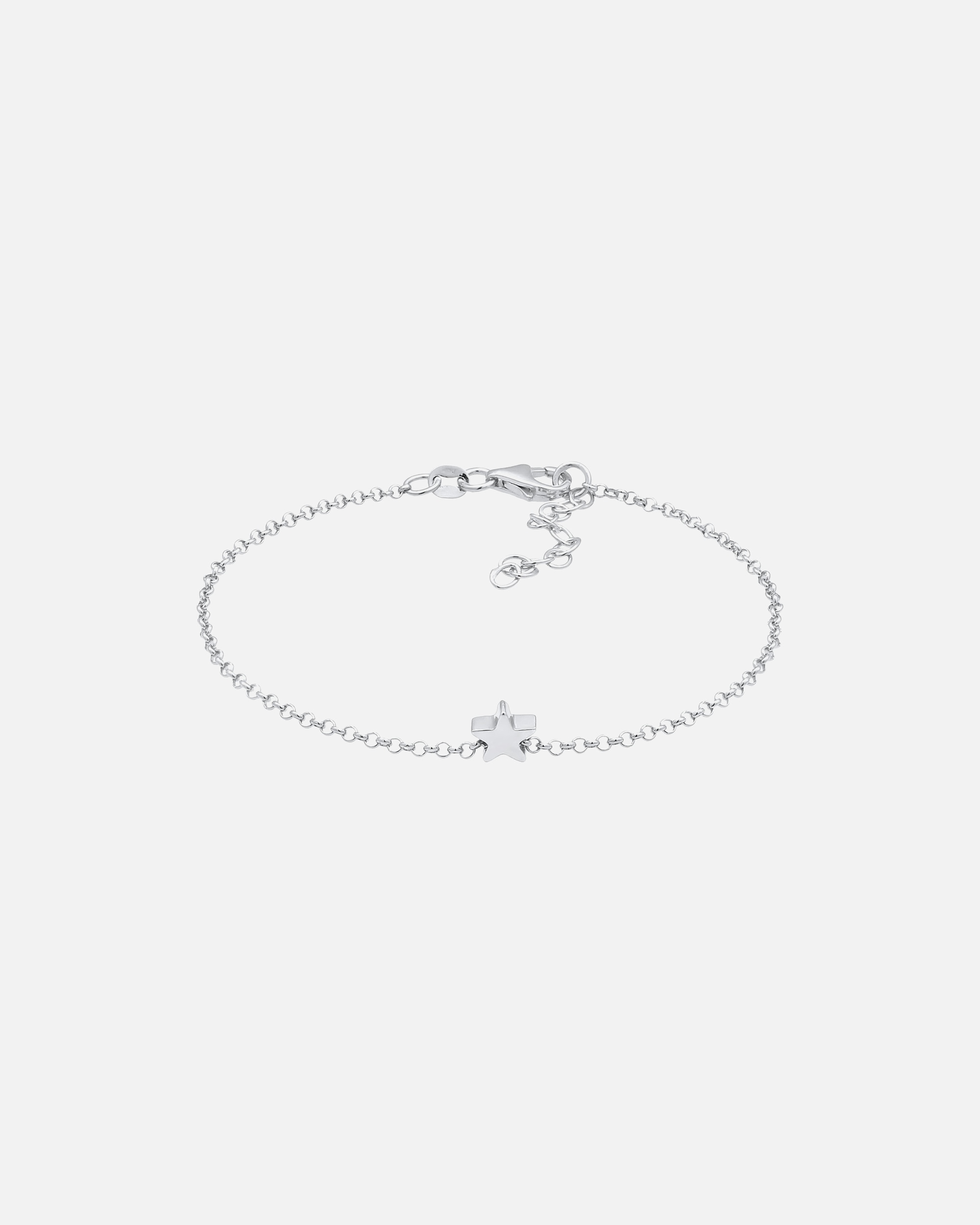 Bransoletka dla Kobieta Elli Damska bransoletka gwiazda Basic Minimal regulowana w srebrze 925 Sterling Silver silberfarben