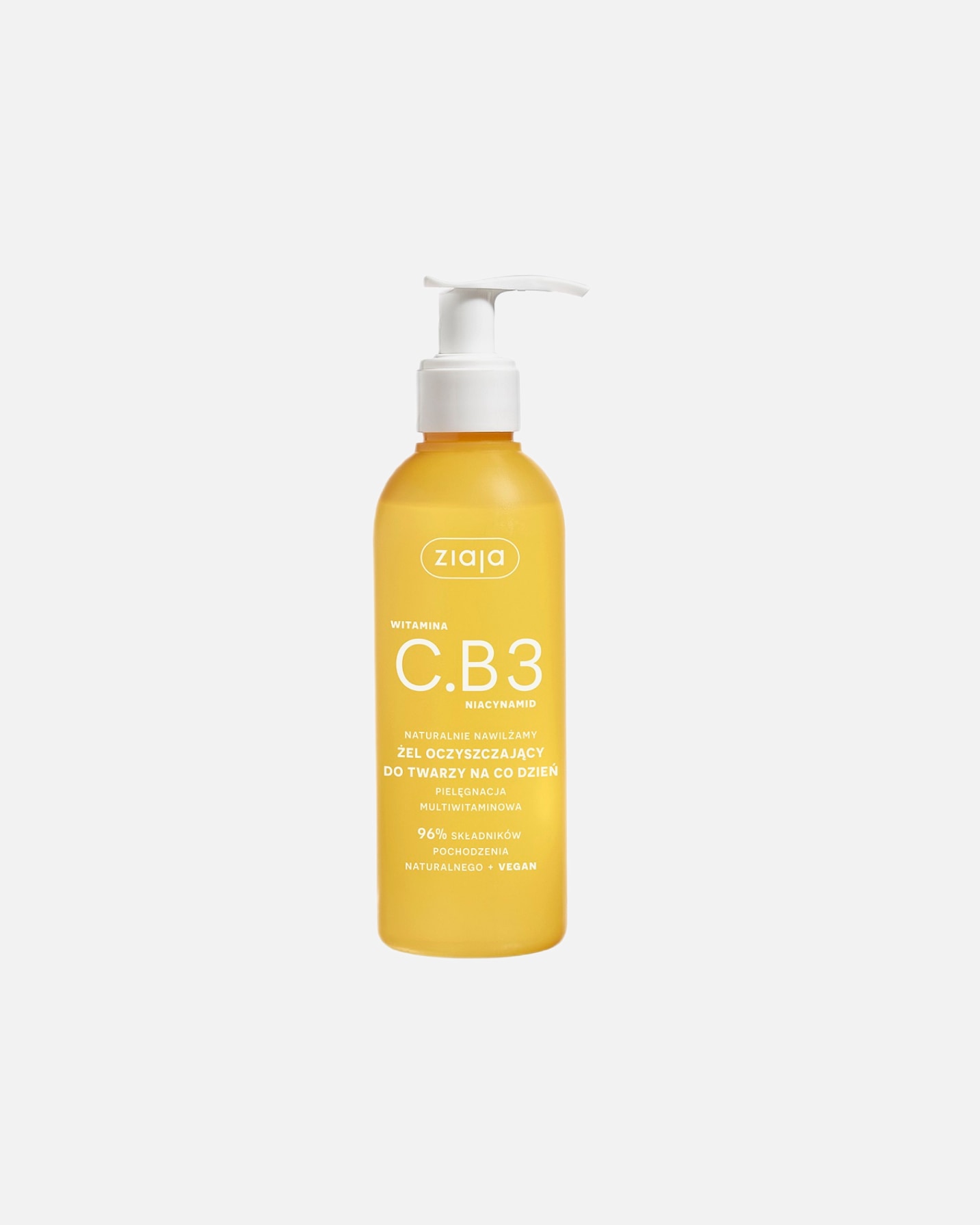Żel do golenia dla Kobieta Ziaja Witamina C.B3 190 ml
