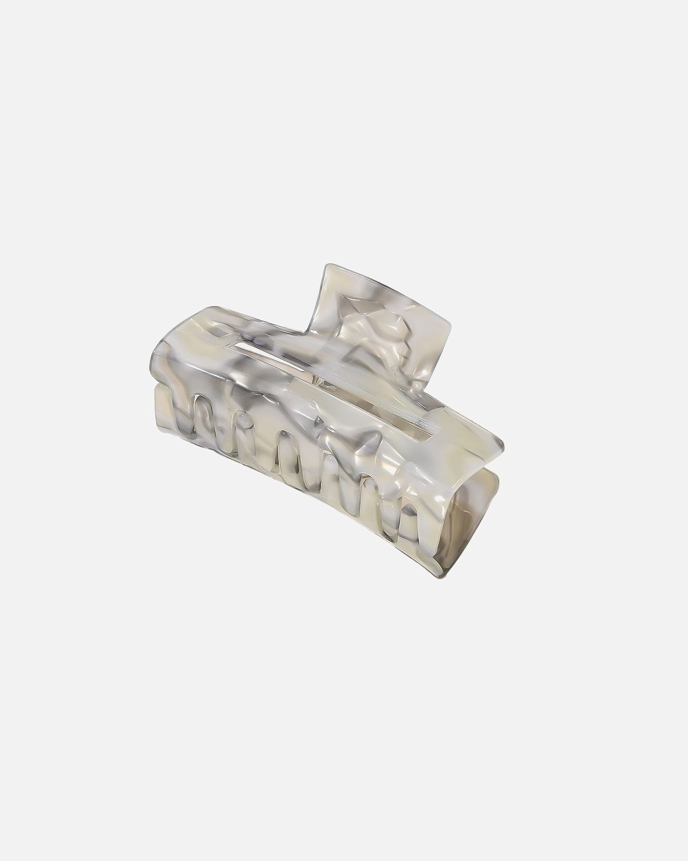 Spinka do włosów dla Kobieta SOHO SOHO Aria Klamra do Włosów - Greyish Marble (7,5 cm) SOHO Aria Klamra do Włosów - Greyish Marble (7,5 cm)