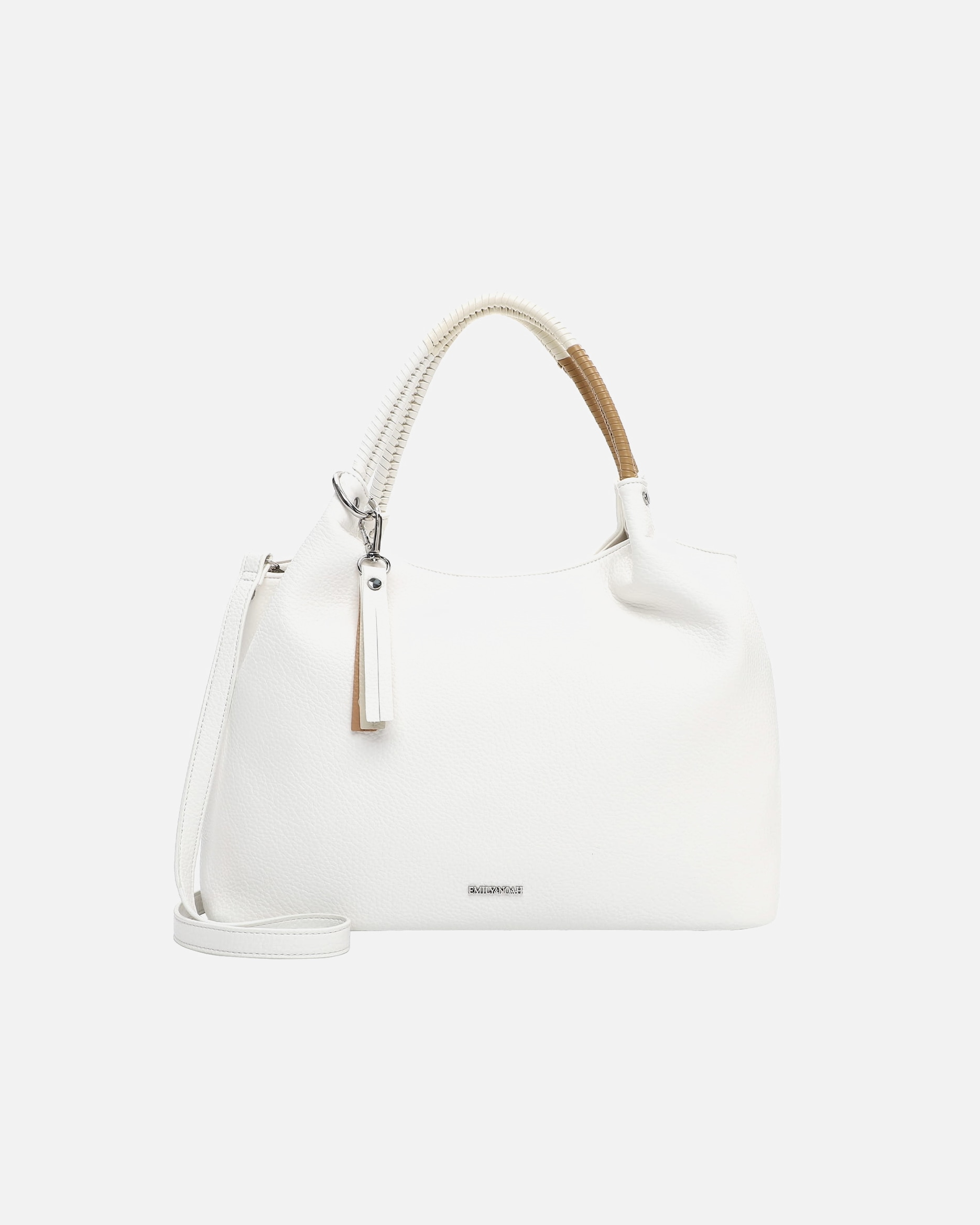 Shopper dla Kobieta Emily & Noah Torebka Shopper E&N Jeanine White