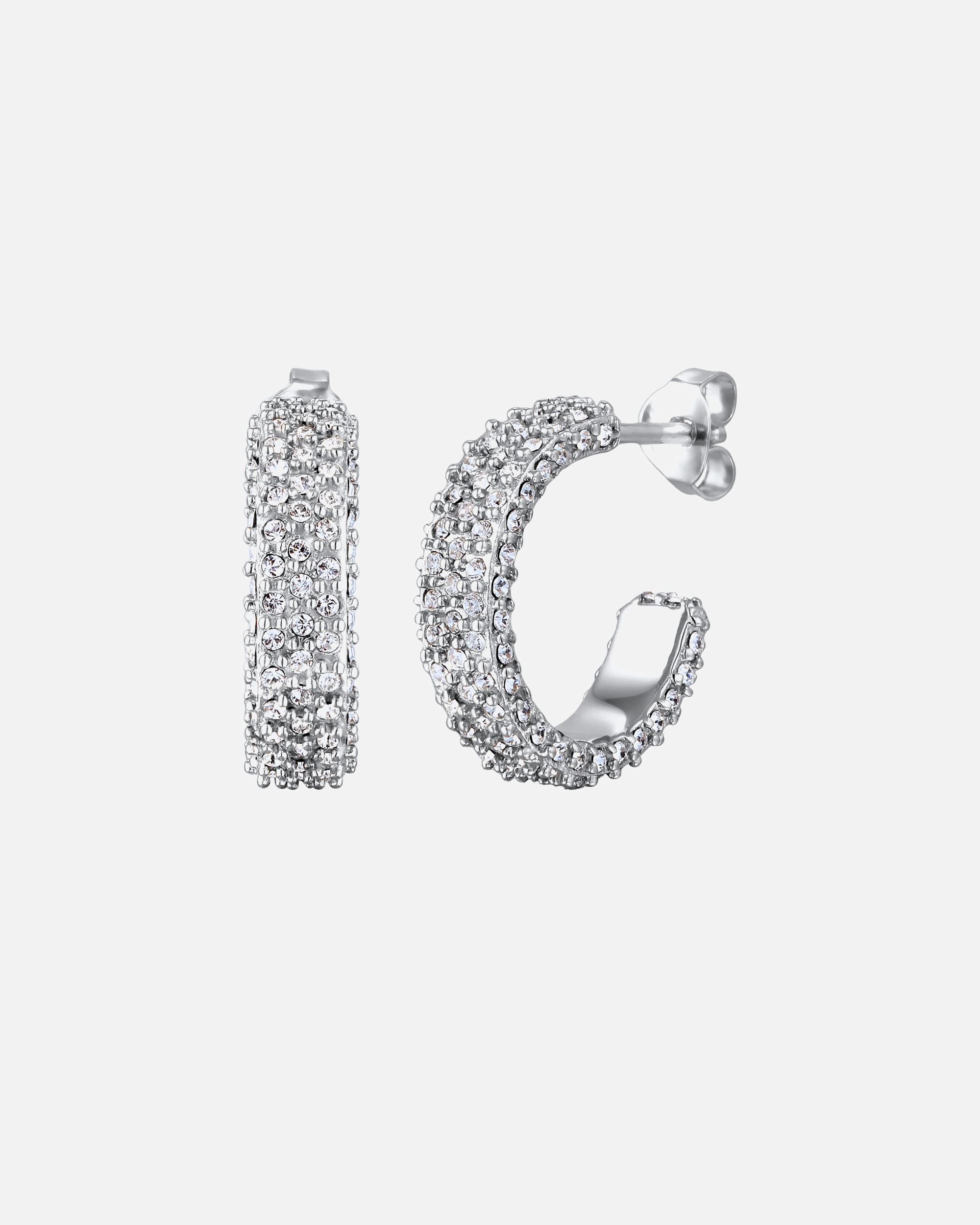 Kolczyki dla Kobieta Elli Elli Kolczyk Sztyft Kobiety Szklane Kryształy Xilion Szlifowane Białe 925 Sterling Silver Impreza / Sylwester silberfarben