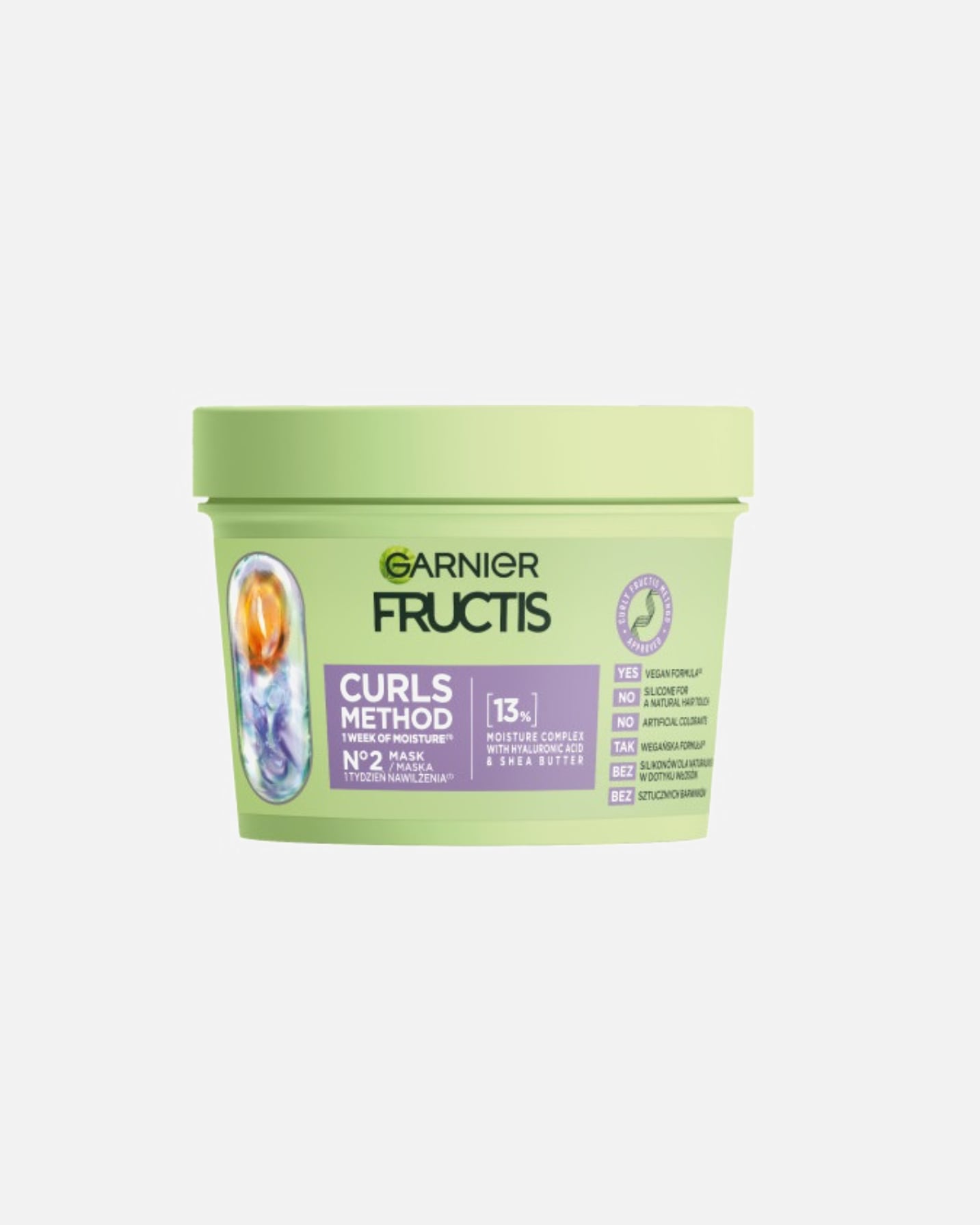 Maska do włosów dla Kobieta Garnier Fructis Curls Method 370 ml
