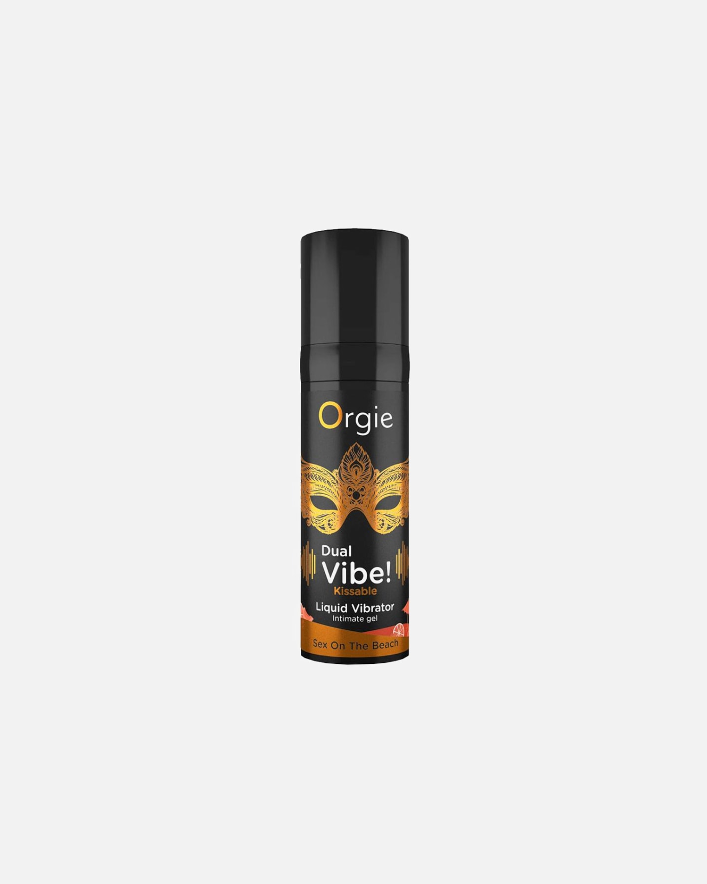 Lubrykant żelowy dla Unisex Orgie Dual Vibe! Kissable Liquid Vibrator 15 ml