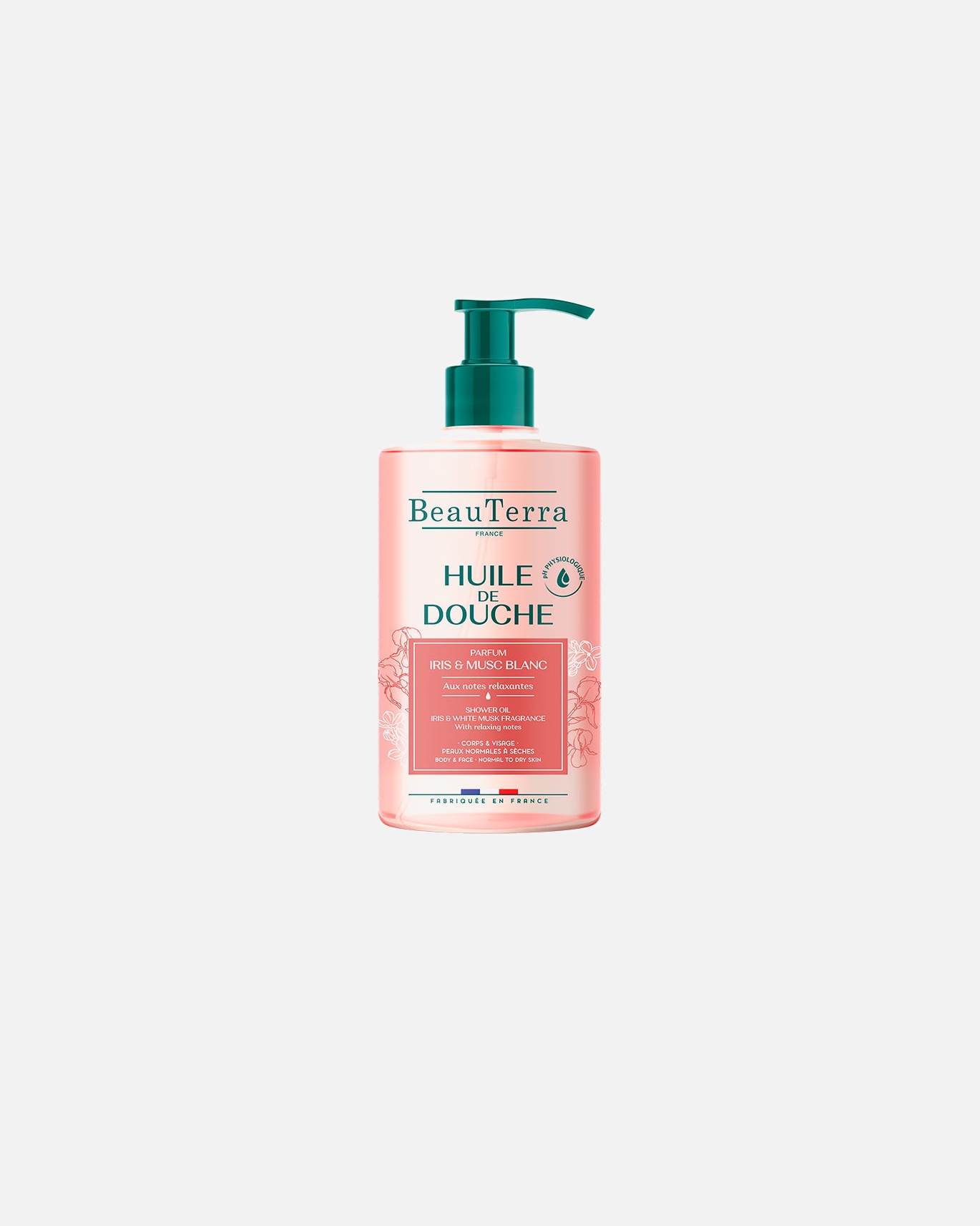 Żel pod prysznic dla Unisex BeauTerra Olejek pod prysznic IRYS I BIAŁE PIŻMO 750 ml