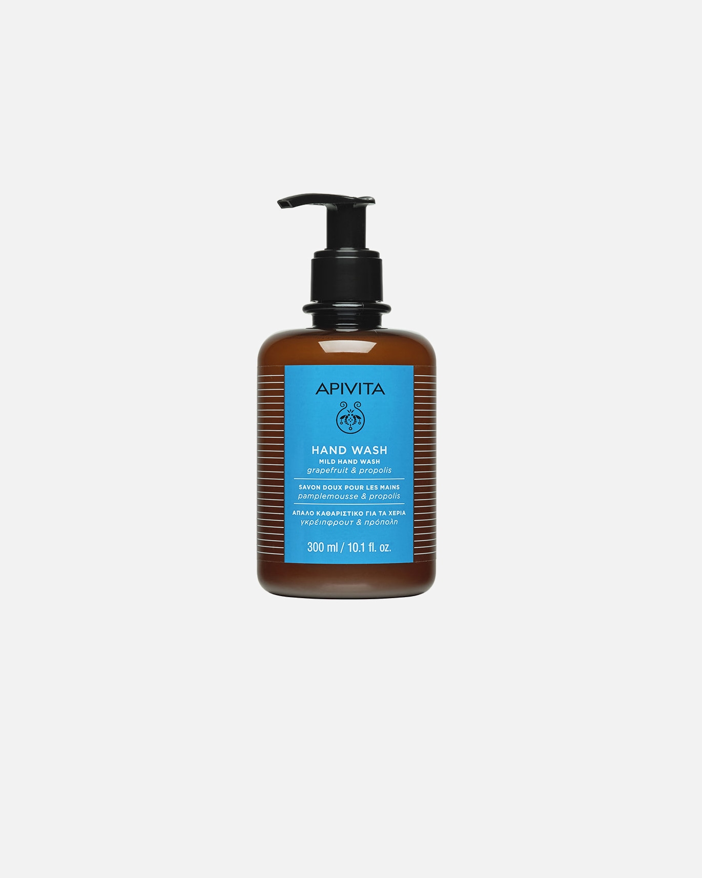 Mydło do rąk dla Unisex Apivita Delikatne mydło do rąk z grejpfrutem i propolisem 50 ml