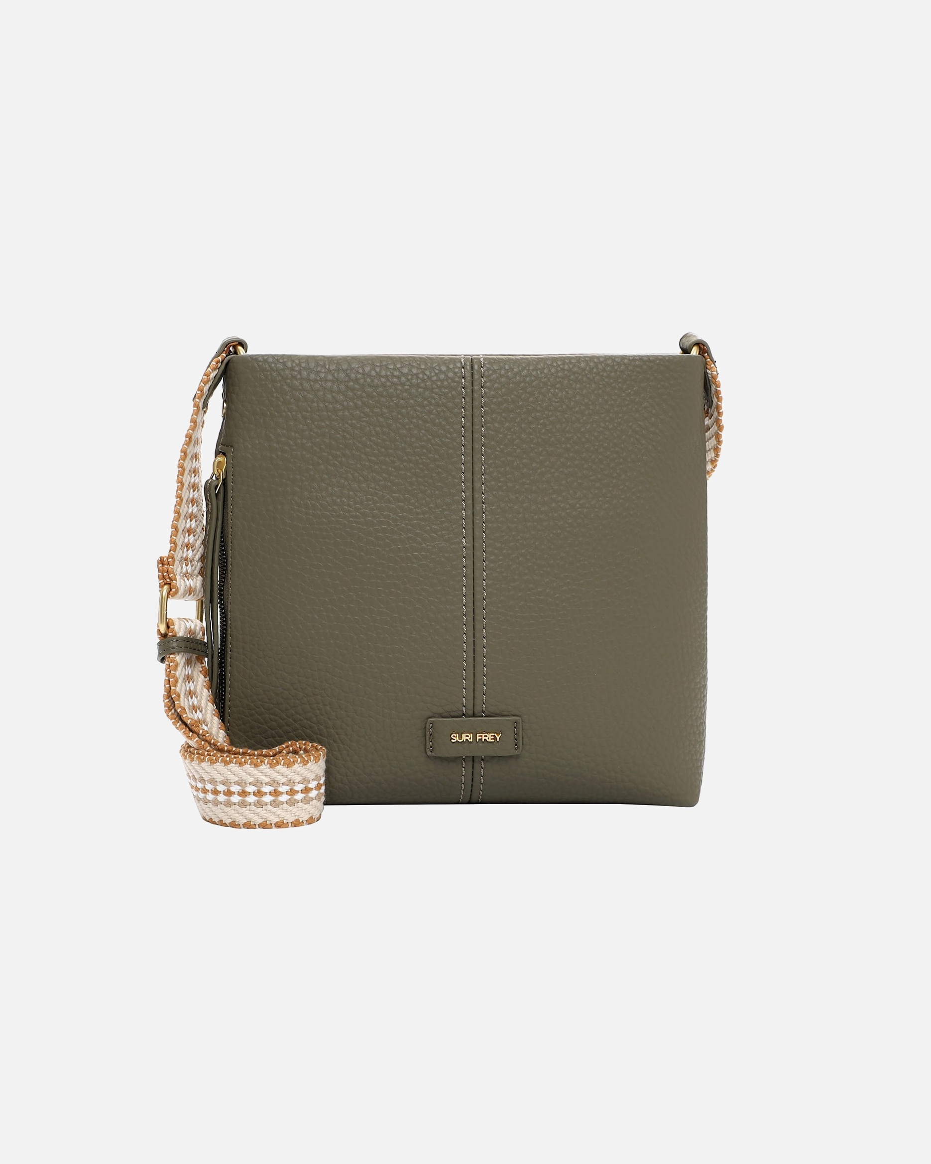 Torba na ramię dla Kobieta SURI FREY Torebka Naramienna SFY Gray Khaki