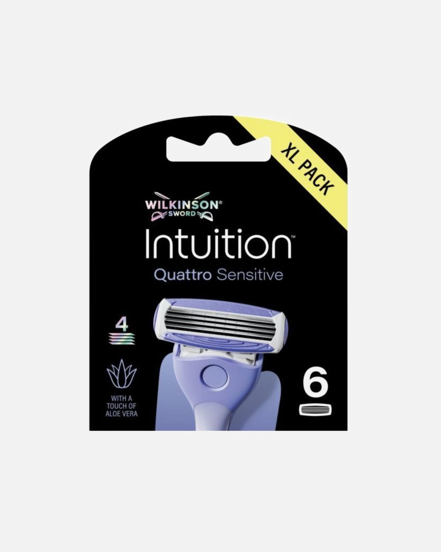 Brzytwa dla Kobieta Wilkinson Intuition Quattro Sensitive 1 sztuka