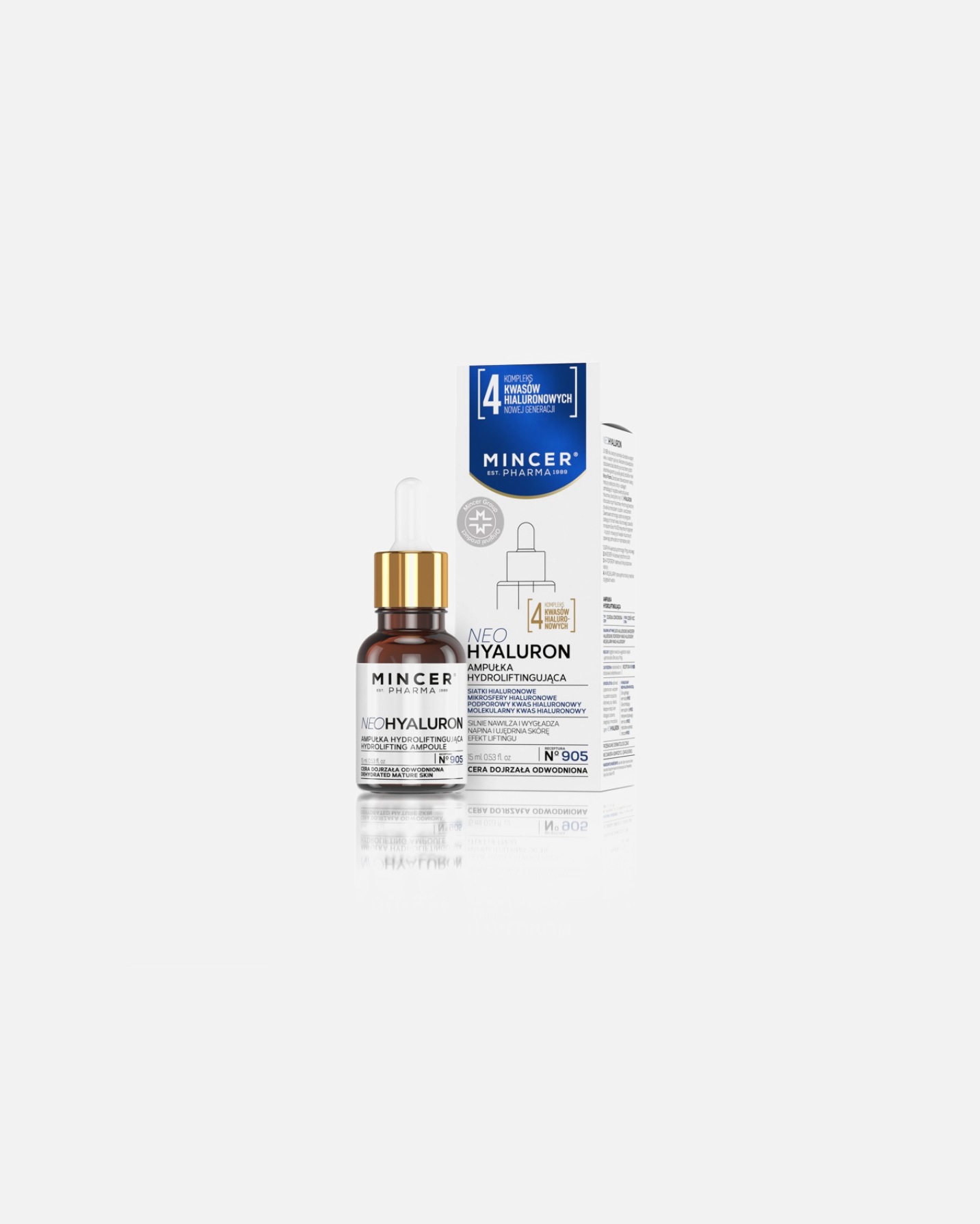 Serum w ampułkach dla Kobieta Mincer NeoHyaluron 15 ml