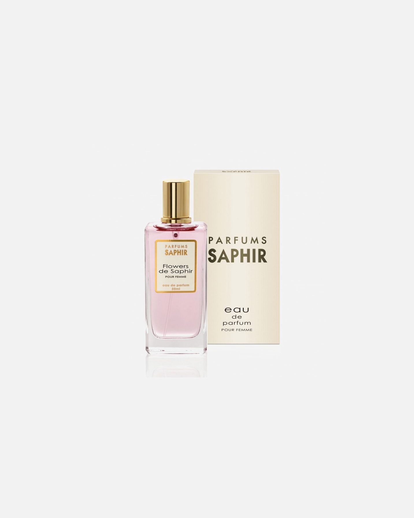 Woda perfumowana dla Kobieta Saphir Parfum Women Flowers 50 ml