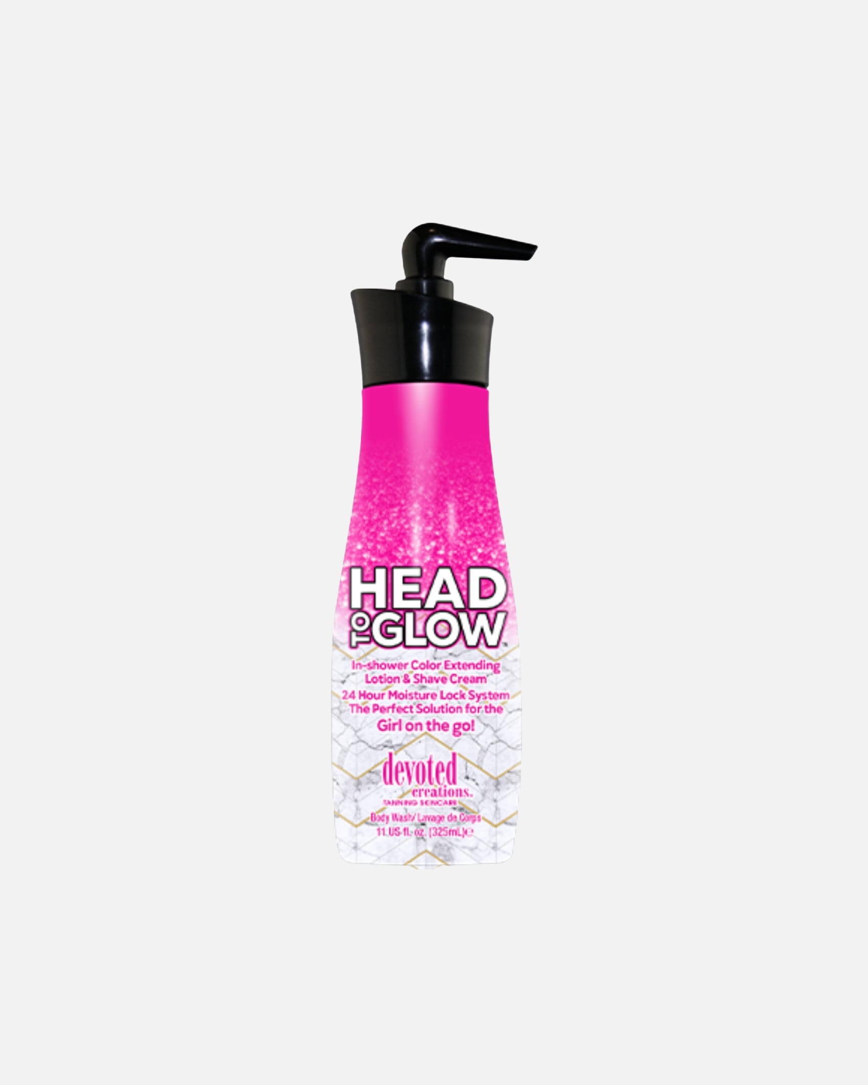 Żel pod prysznic dla Unisex Devoted Creations Default Brand Line Head To Glow balsam pod prysznic 3w1 325 ml