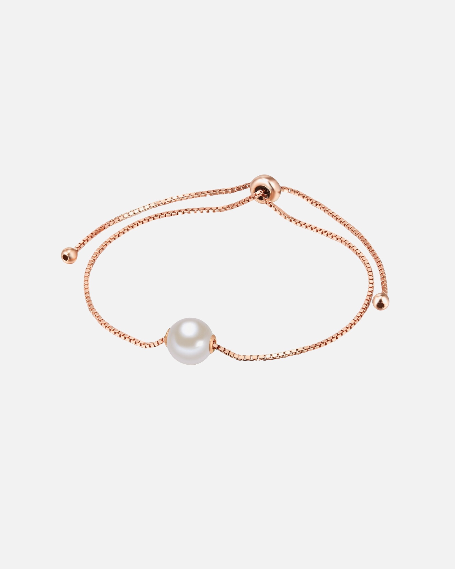 Bransoletka dla Kobieta Valero Pearls Srebrna bransoleta srebro wysokiej próby Perła hodowlana słodkowodna żółte złoto 14,0 - 22,0 cm, flexibel einstellbar