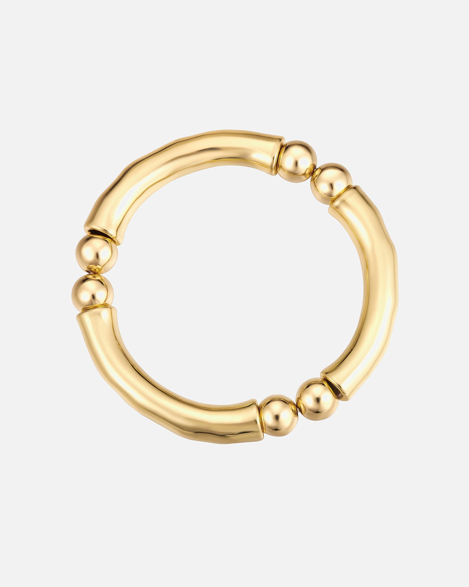 Bransoletka dla Kobieta Yokoamii Bransoletka z pozlacanej stopu metali 18,0 cm