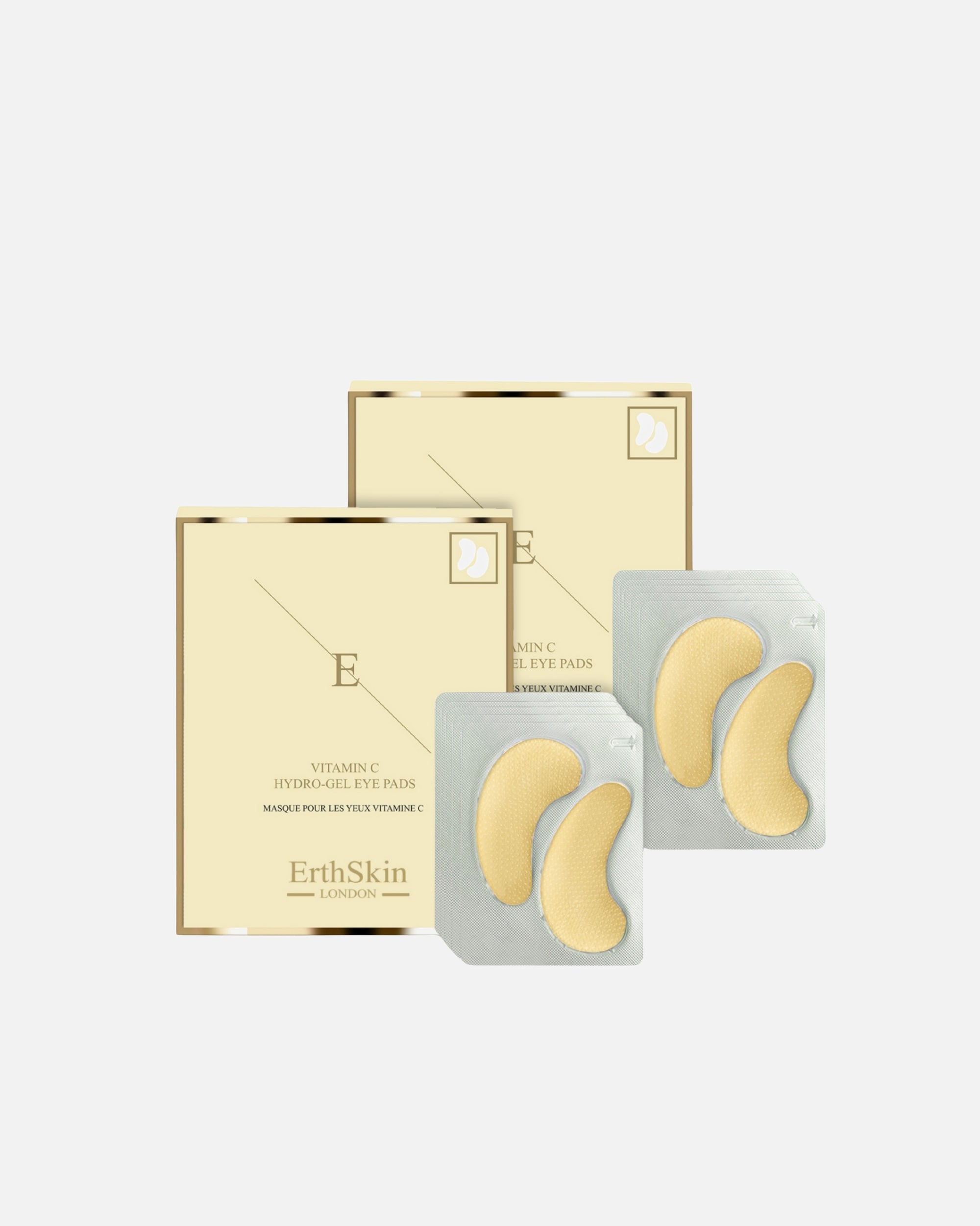 Płatki pod oczy dla Kobieta ErthSkin London Hydrożelowe płatki pod oczy z witaminą C 1 sztukaka