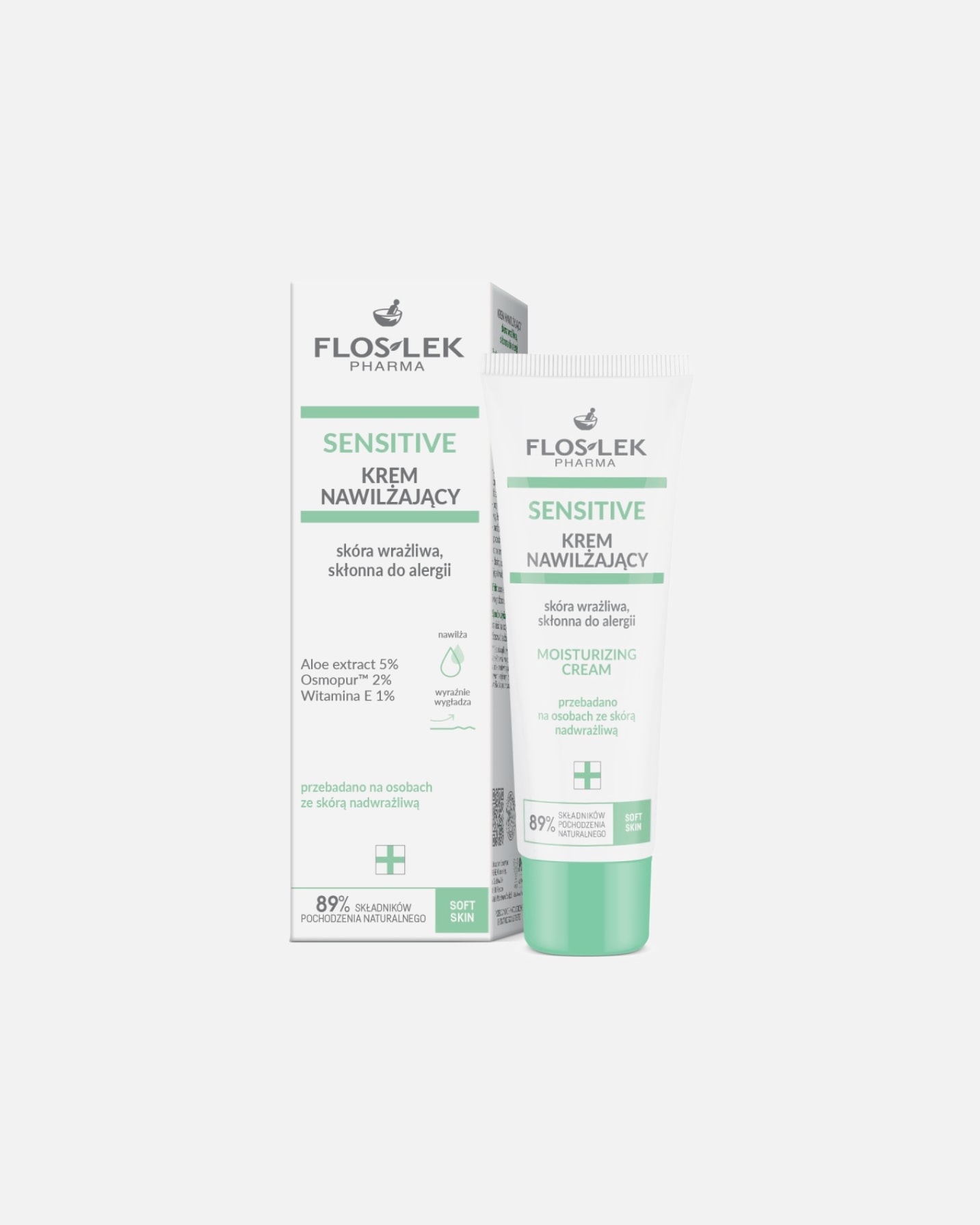 Krem do twarzy dla Kobieta Floslek Sensitive 50 ml