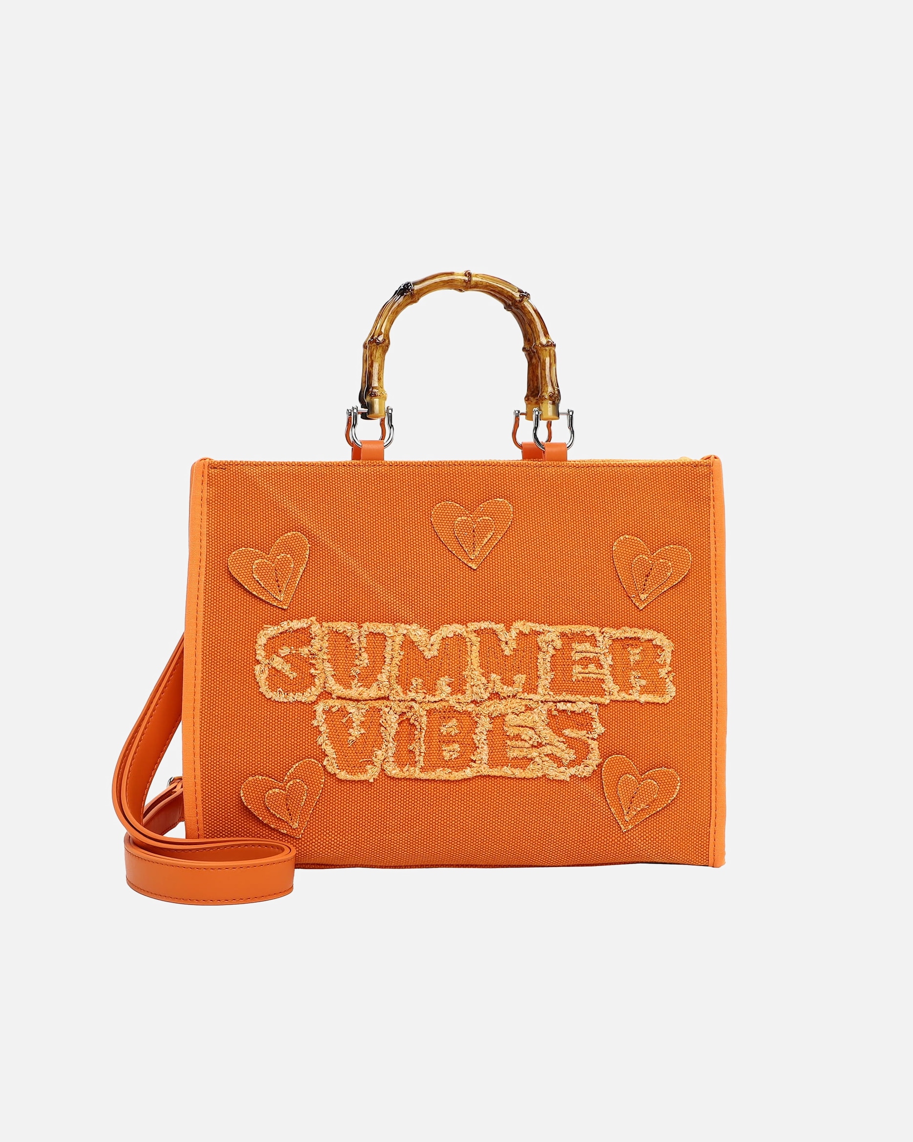 Torba dla Kobieta Emily & Noah Torebka Shopper E&N Joelle Orange