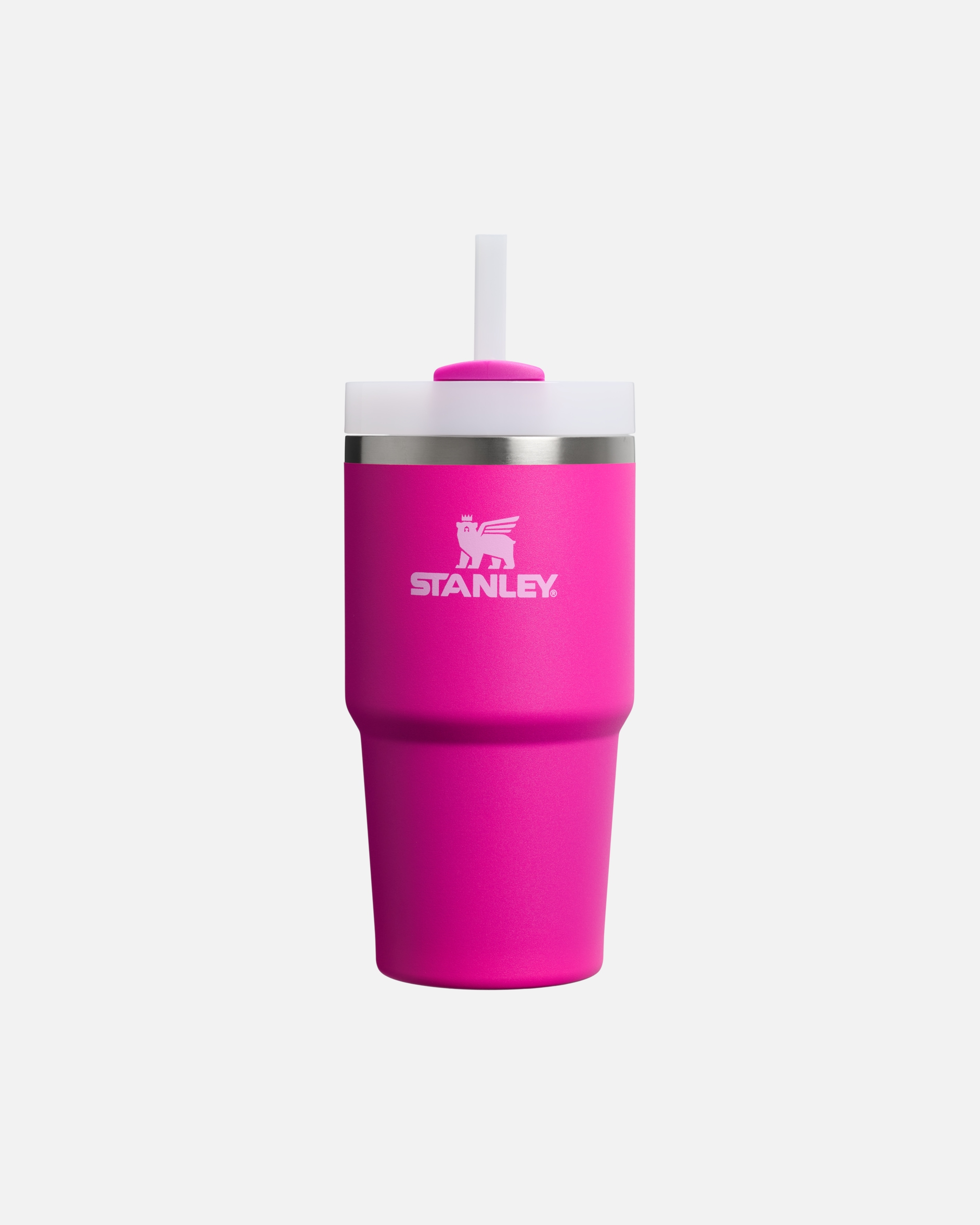 Bidon dla Unisex Stanley 1913 Kubek ze słomką - 0,6L - THE QUENCHER H2.0 FLOWSTATE™ TUMBLER Violet Blossom