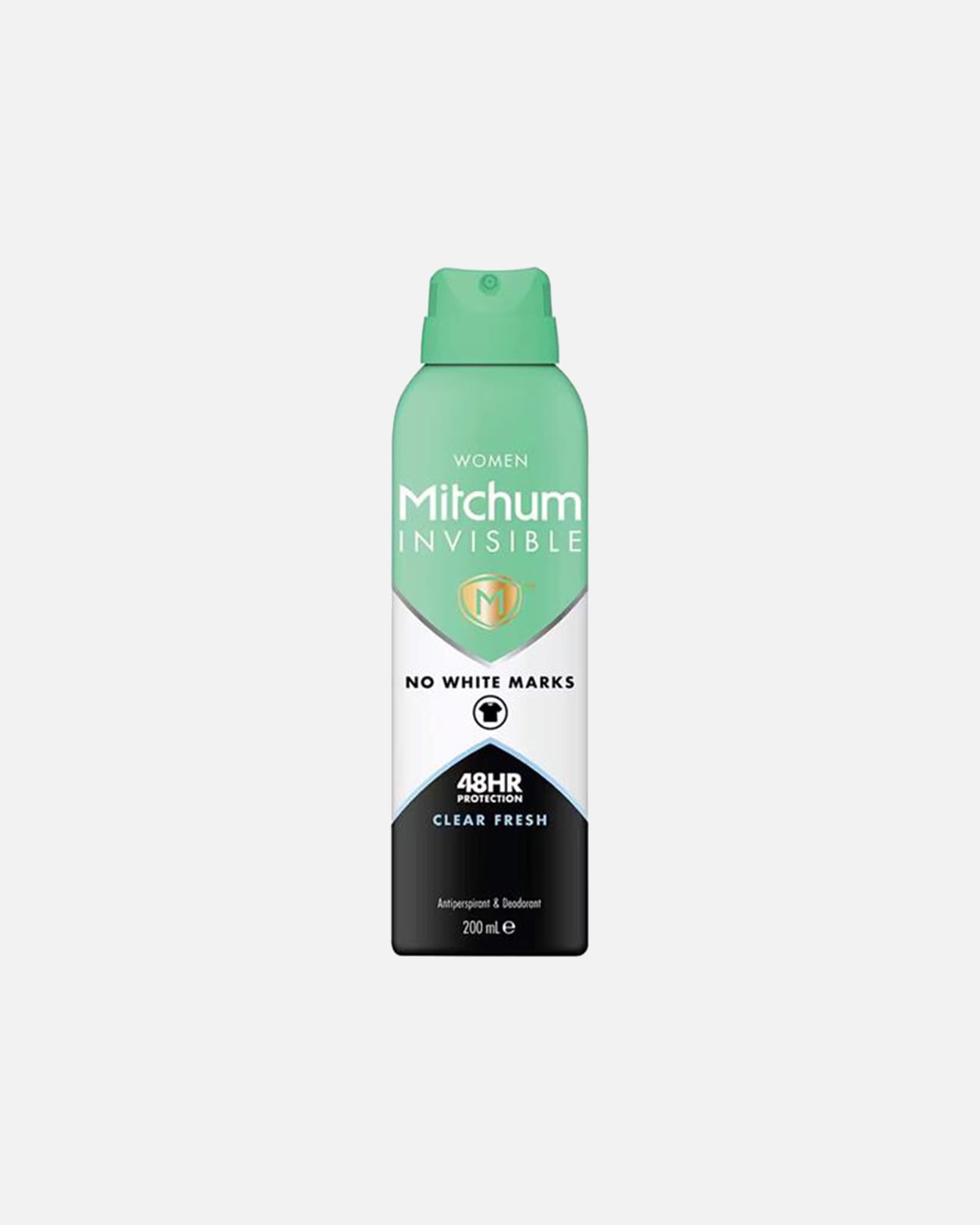 Dezodorant dla Kobieta Mitchum Default Brand Line Women Invisible Clear Fresh antiperspirant dezodorant spray dla kobiet 200 ml