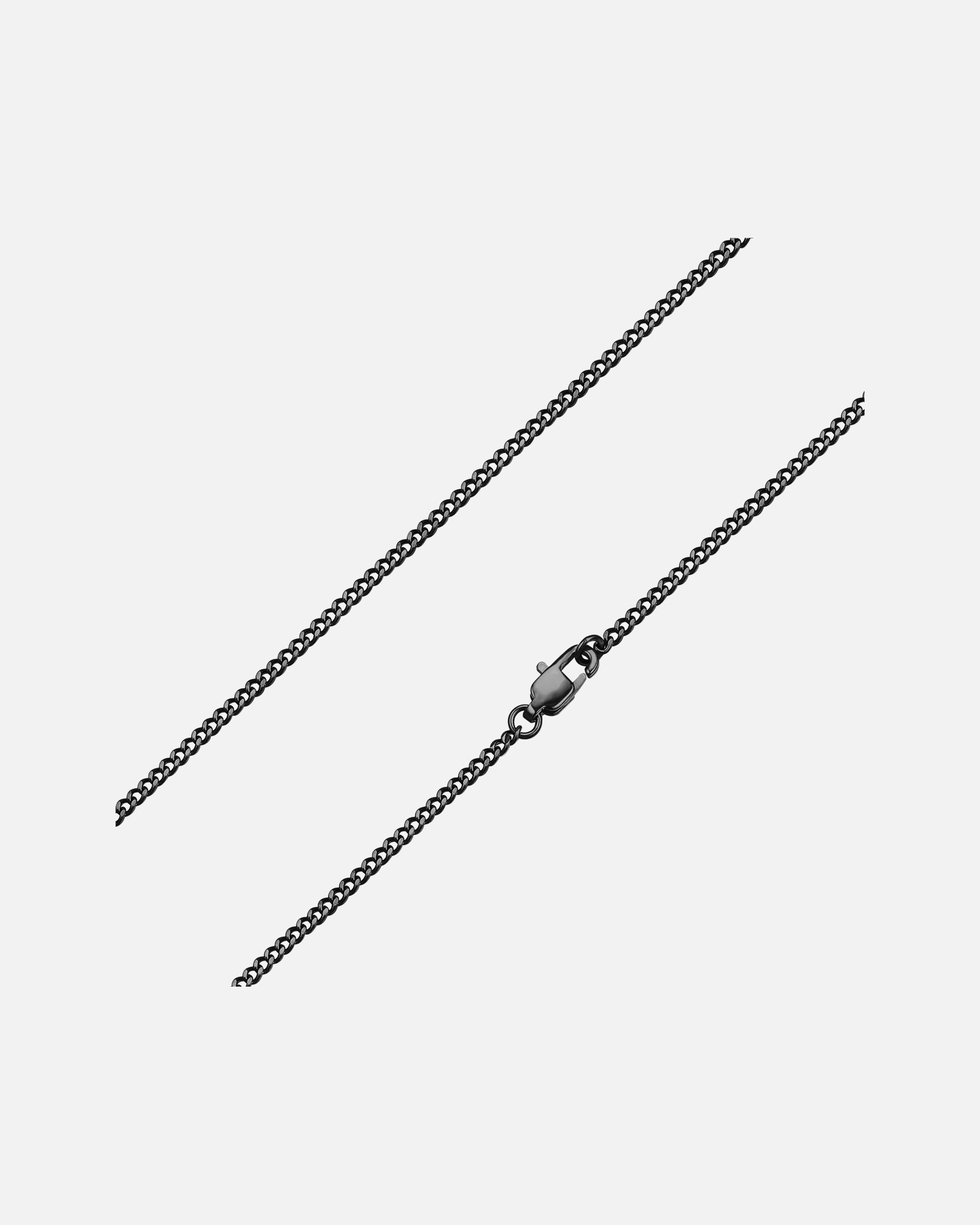 Naszyjnik dla Mężczyzna True Rebels Łańcuszek Stal nierdzewna Czarny 55,0 cm