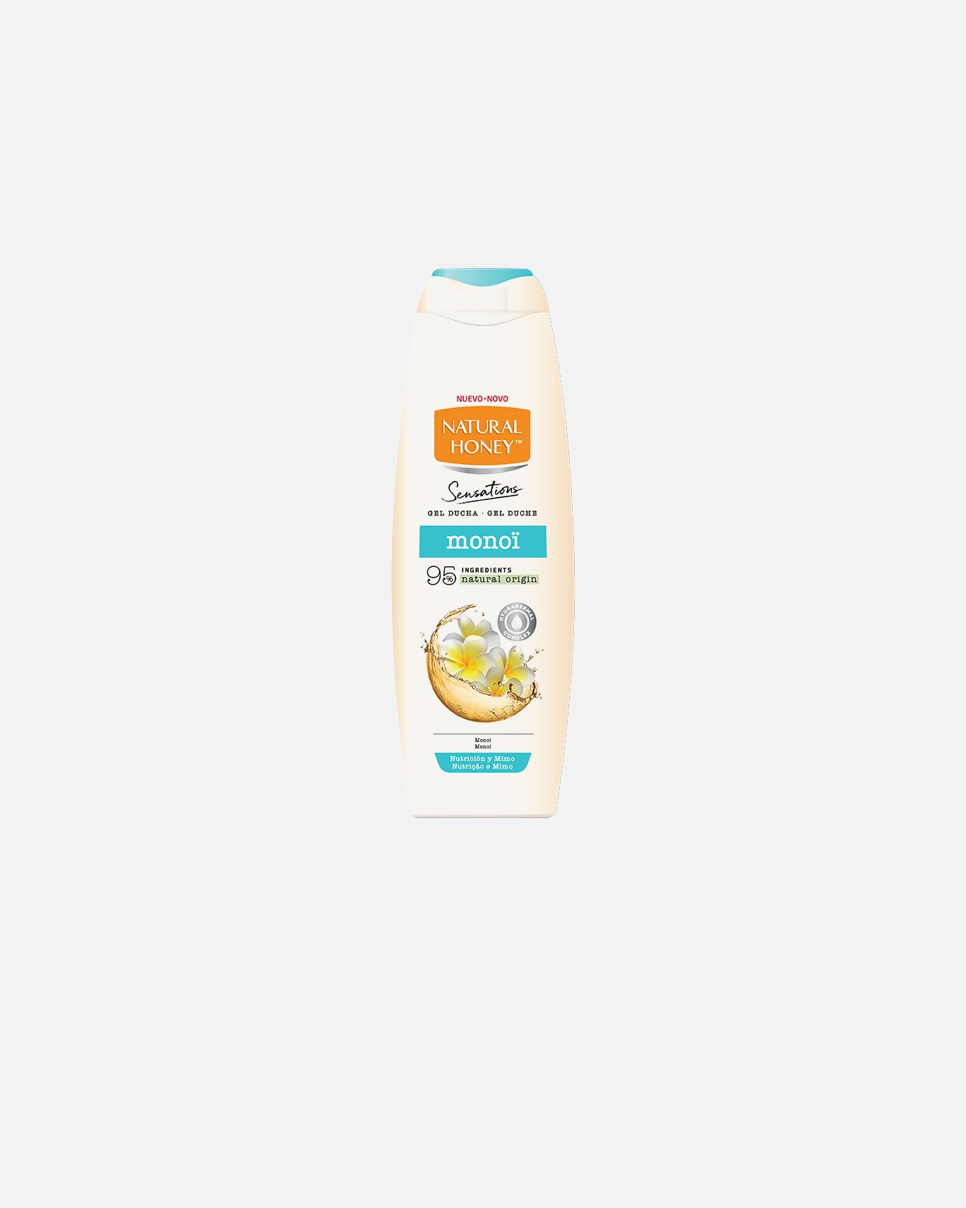 Żel pod prysznic dla Unisex Natural Honey Żel pod prysznic SENSATIONS MONOÏ 650 ml