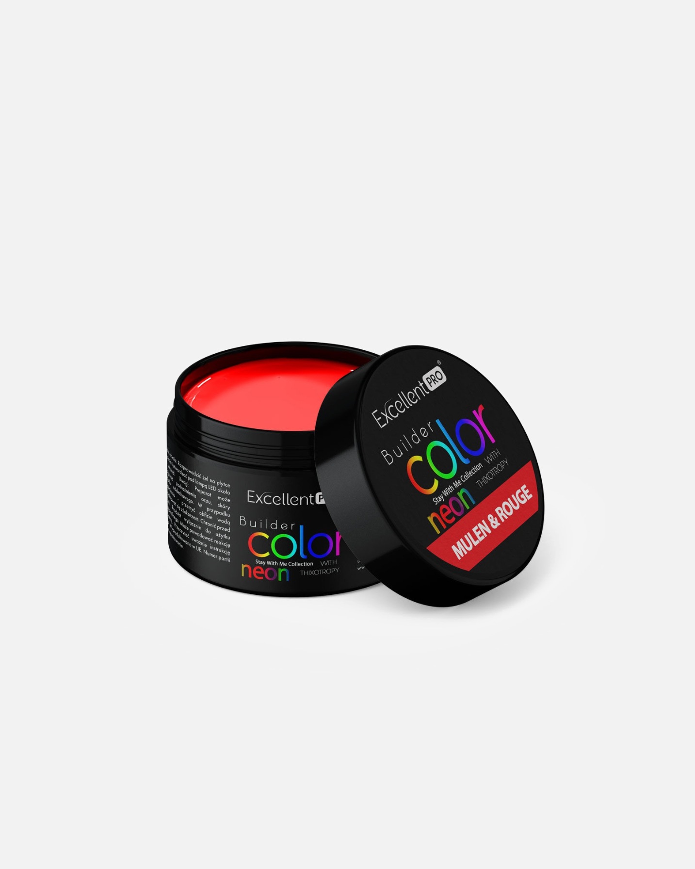 Żel do paznokci dla Kobieta Builder Color Neon With Thixotropy STAY WITH ME Mulen & Rouge