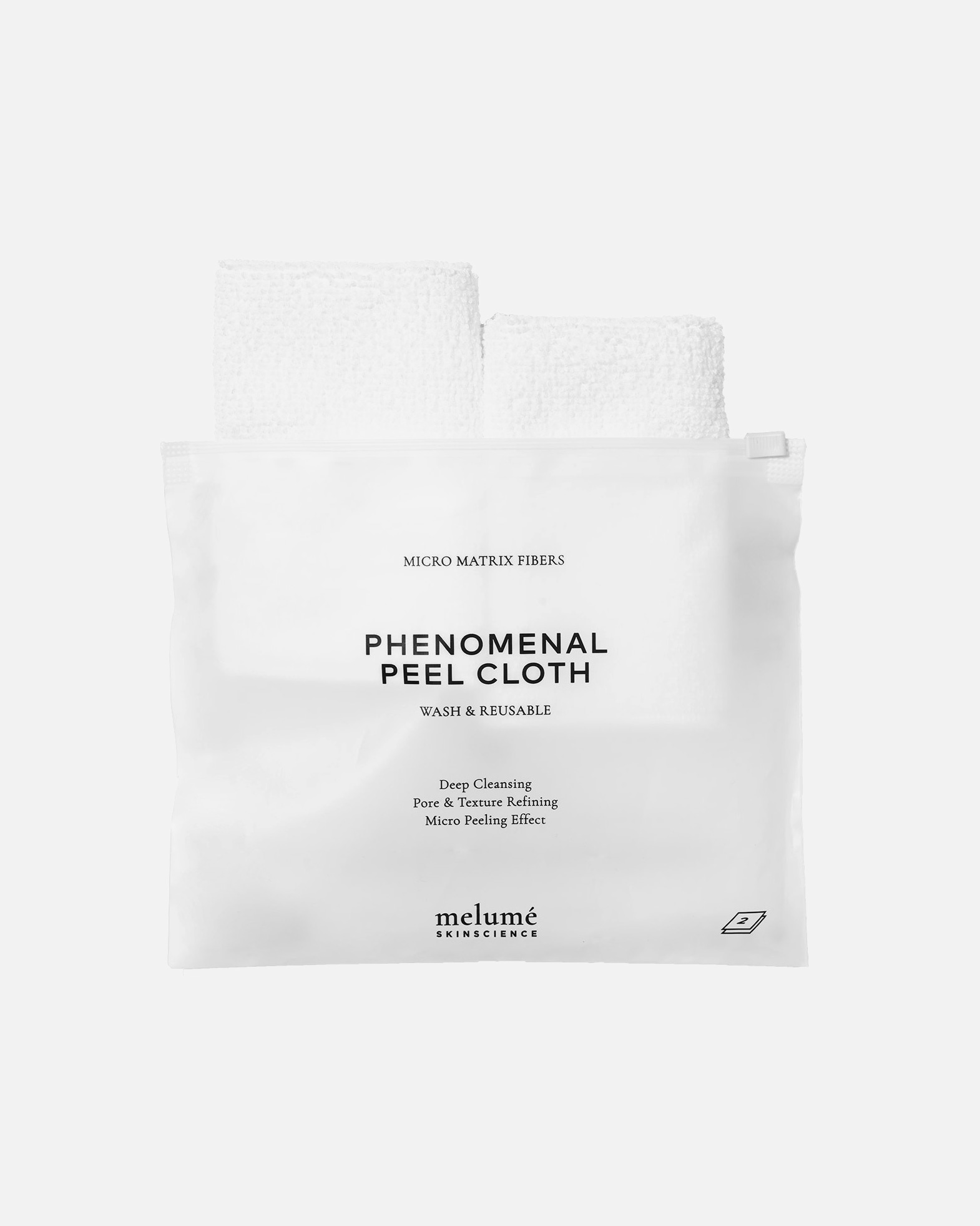 Płatki kosmetyczne dla Unisex melumé Phenomenal Peel Cloth Phenomenal Peel Cloth