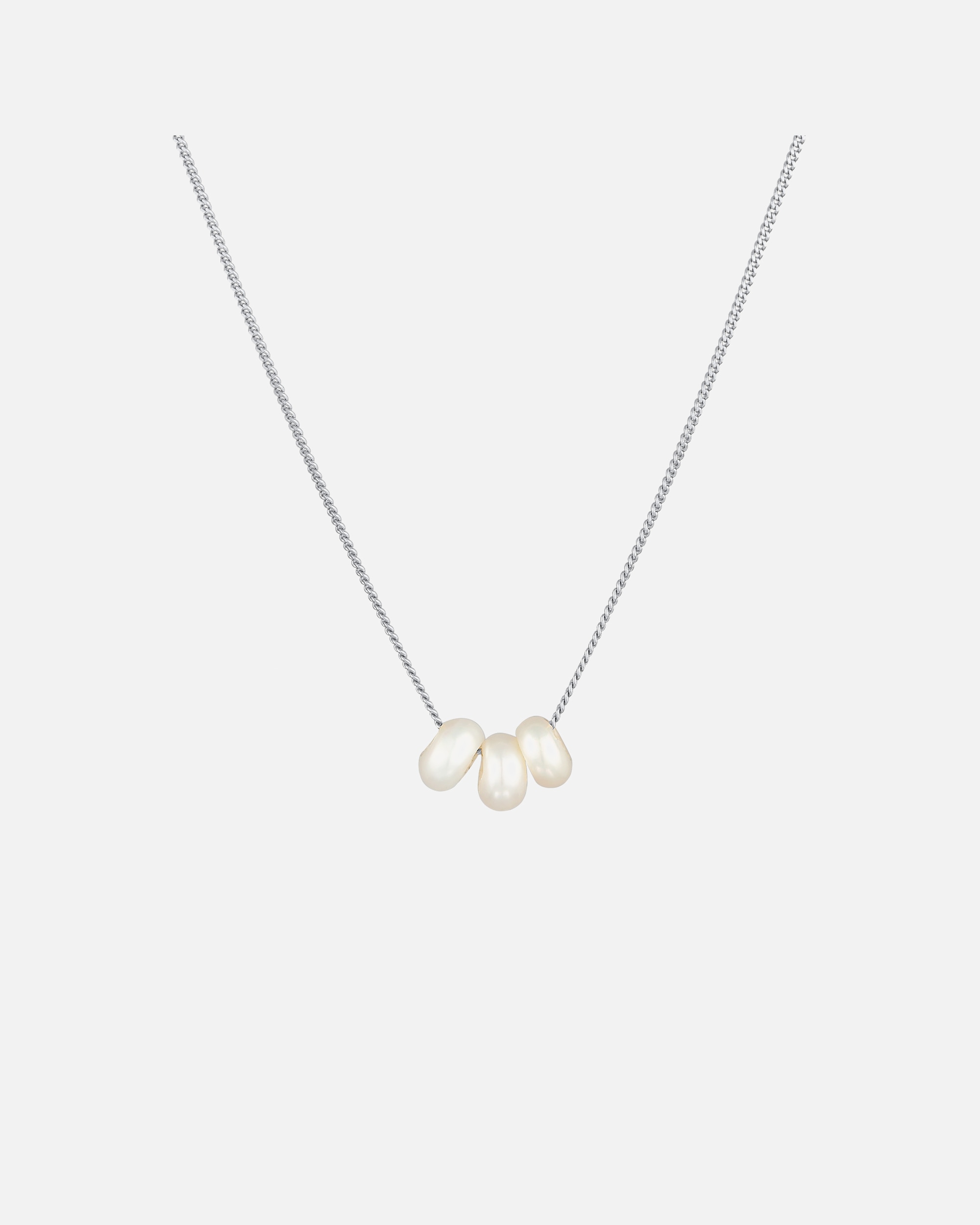 Naszyjnik dla Kobieta Elli Damski koralik podstawowy z perły hodowlana słodkowodna, srebro 925 Sterling Silver 42