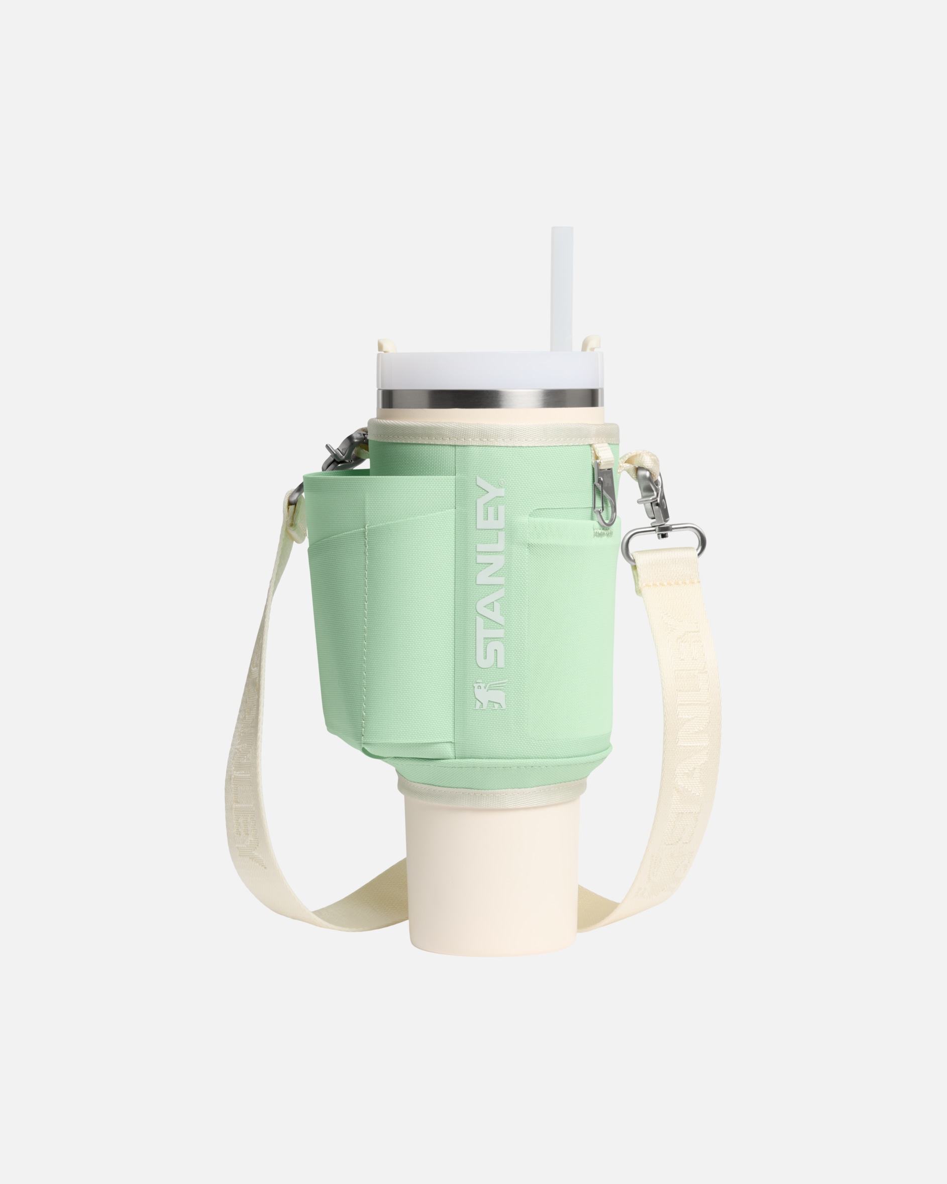 Bidon dla Unisex Stanley 1913 Torba na ramię - 1,18L - THE QUENCHER H2.0 FLOWSTATE™ TUMBLER Pistachio