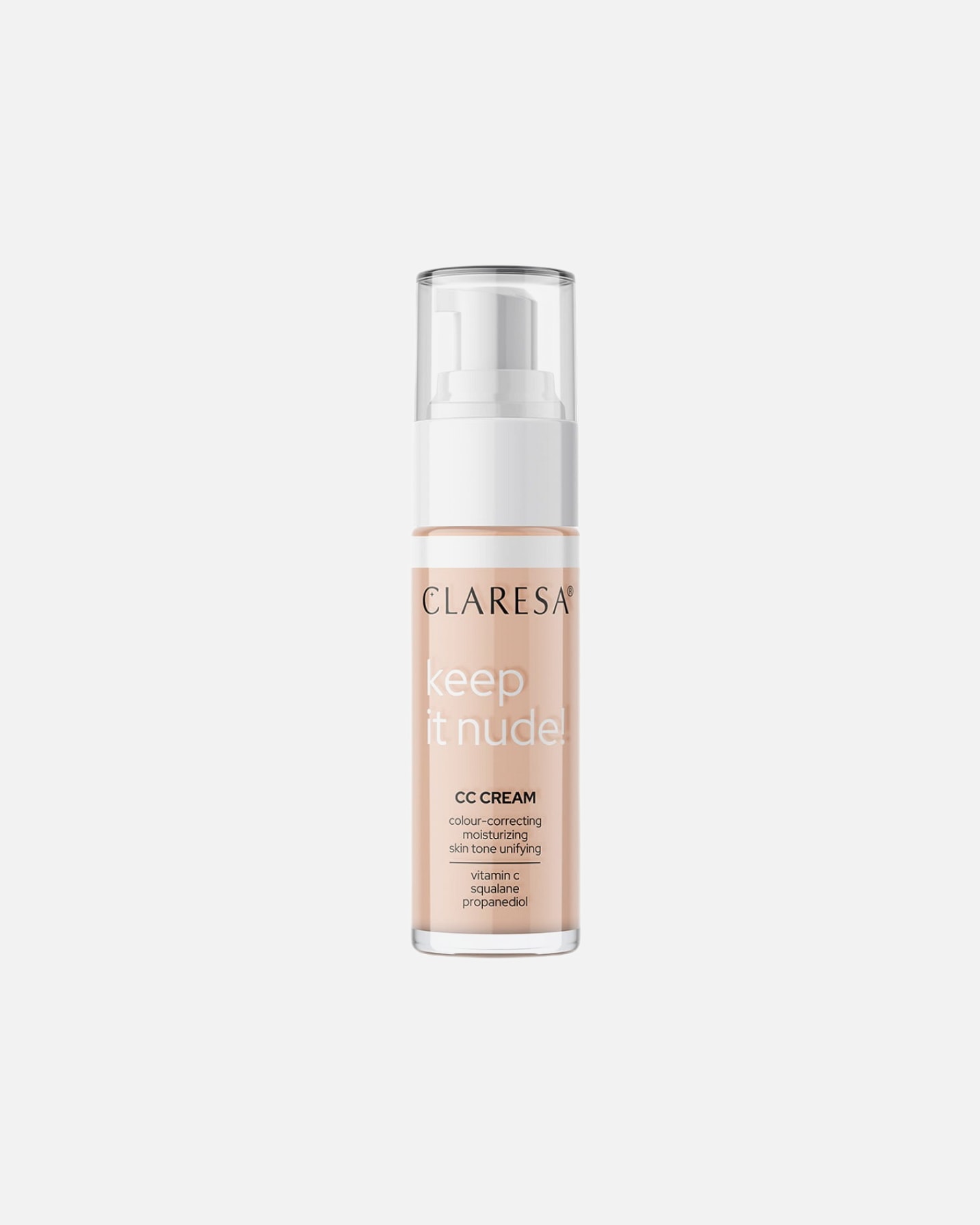 Podkład dla Kobieta Claresa Keep It Nude! CC Cream 104 Nude