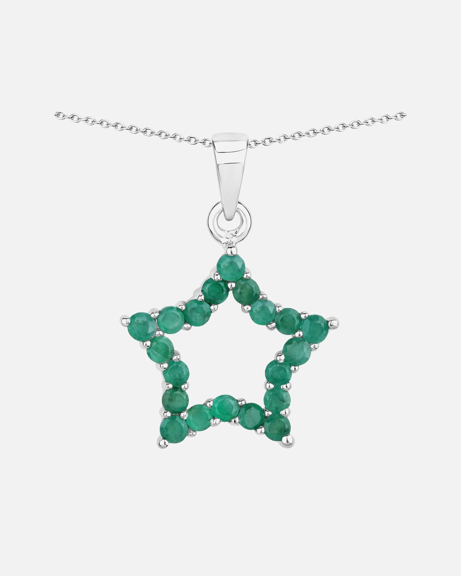 Naszyjnik dla Kobieta Rafaela Donata Łańcuszek Gwiazda Srebro wysokiej próby Srebrny 45cm