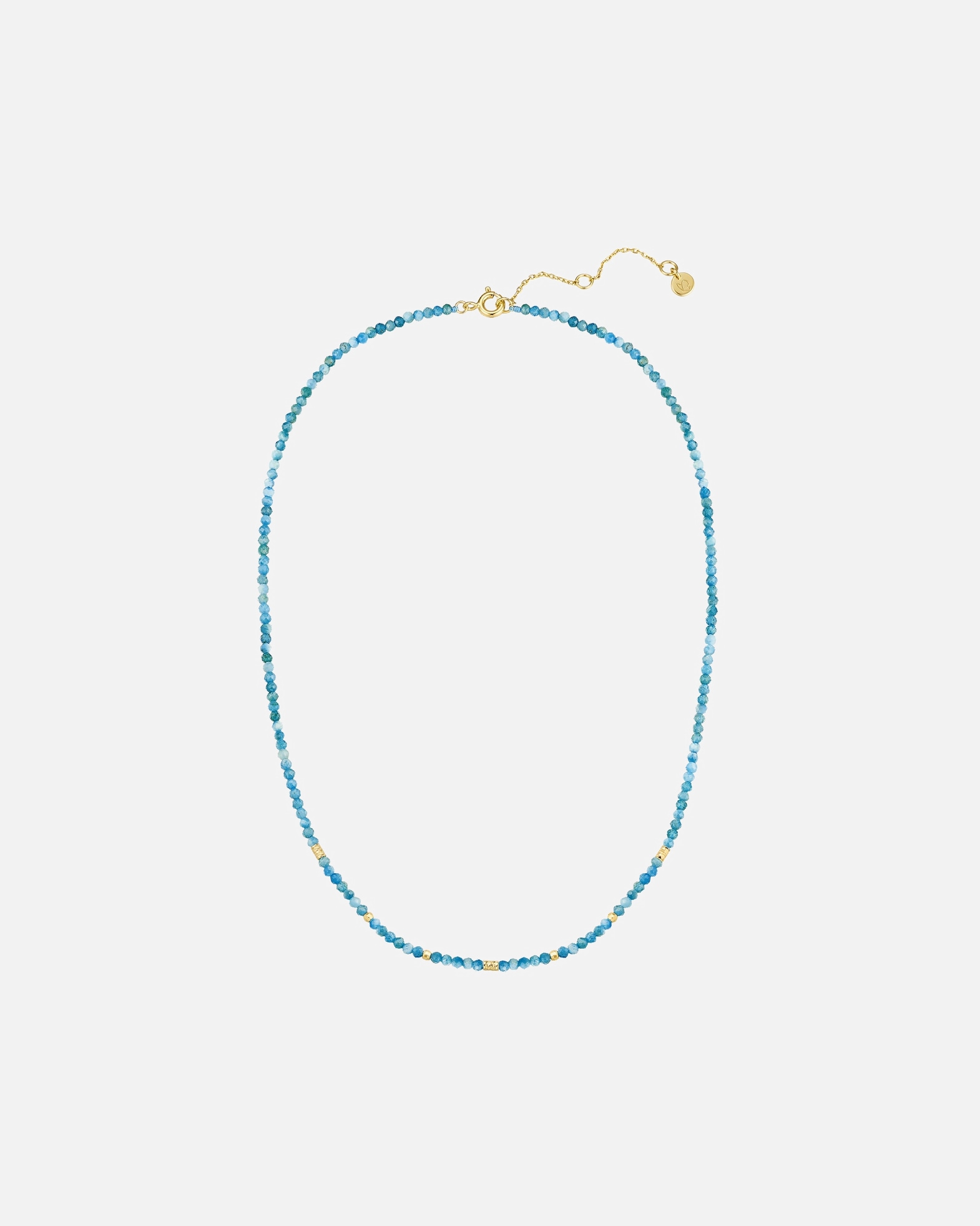 Naszyjnik dla Kobieta Glanzstücke München Łańcuszek Srebro wysokiej próby Żółte złoto 40,0 cm Basiskette + 5,0 cm Verlängerung