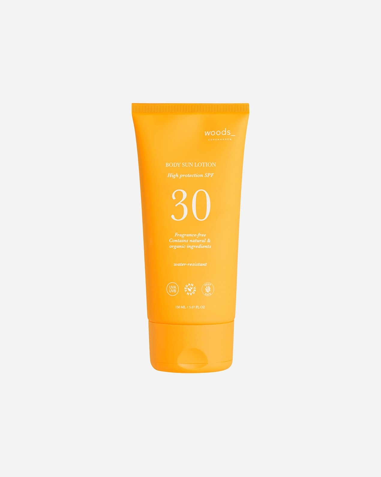Krem do opalania dla Unisex Woods Copenhagen Default Brand Line Body Sun Lotion SPF30 150 ml